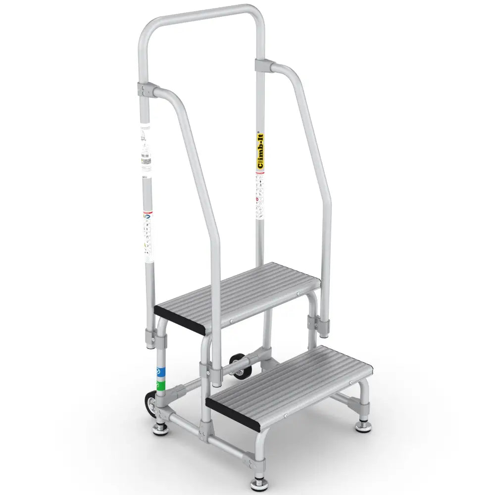 Climb It Working Steps - Heavy Duty Ladder Steps for Construction, Roofing & Home Repairs | Non-Slip Safety Steps for Professionals & DIY Projects