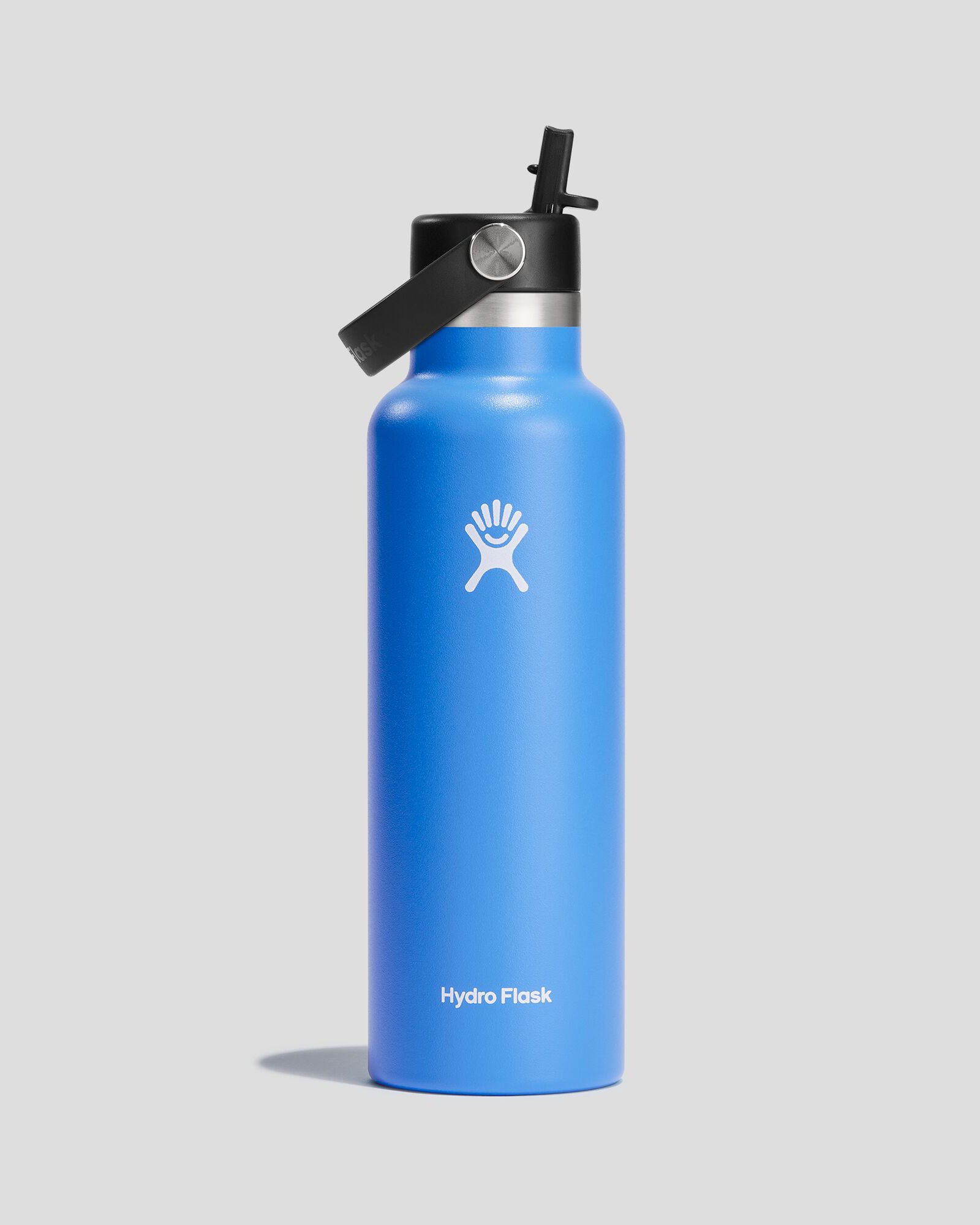 Hydro Flask Flex Straw Bottle 621ml - Insulated Stainless Steel Water Bottle with Leak-Proof Lid | Perfect for Hiking, Gym & Outdoor Activities