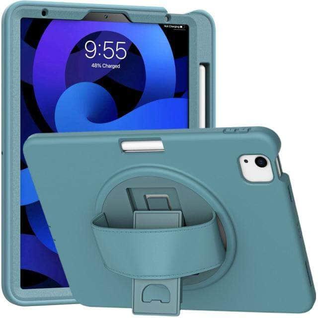 2021 iPad Pro 11 Inch Rugged Heavy Duty Case with Stand - Shockproof Protective Cover for Work, Travel & Outdoor Use