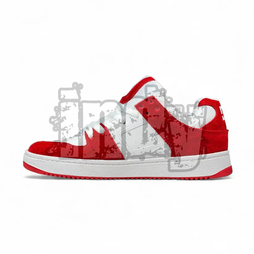 DC Manteca 3 SE Sneakers - Men's White & Red Skate Shoes for Street Style & Casual Wear | Perfect for Skateboarding, Urban Fashion & Everyday Comfort