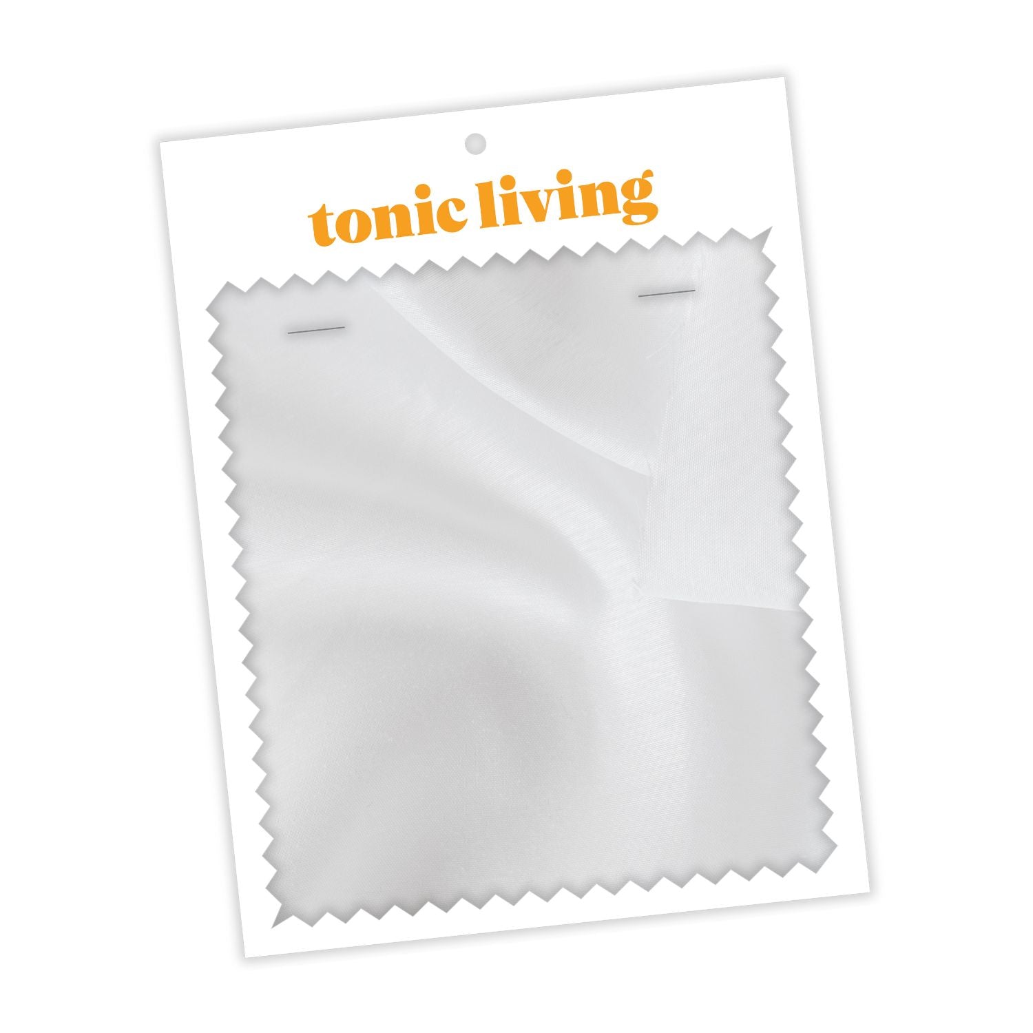 Linen Double Width Sheer White Fabric - Premium Quality for Drapes & Curtains | Buy Swatch Samples for Home Decor Projects