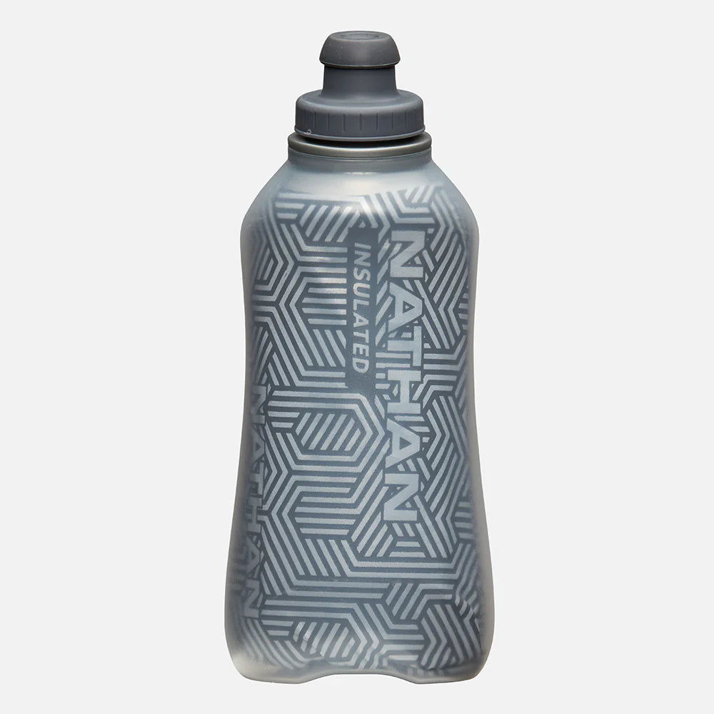 SpeedDraw 2 Insulated Stainless Steel Water Bottle 18oz - Leak Proof, Double Wall Vacuum Flask for Hot & Cold Drinks - Perfect for Gym, Hiking, Office & Travel (Deep Blue/Reflective Silver)