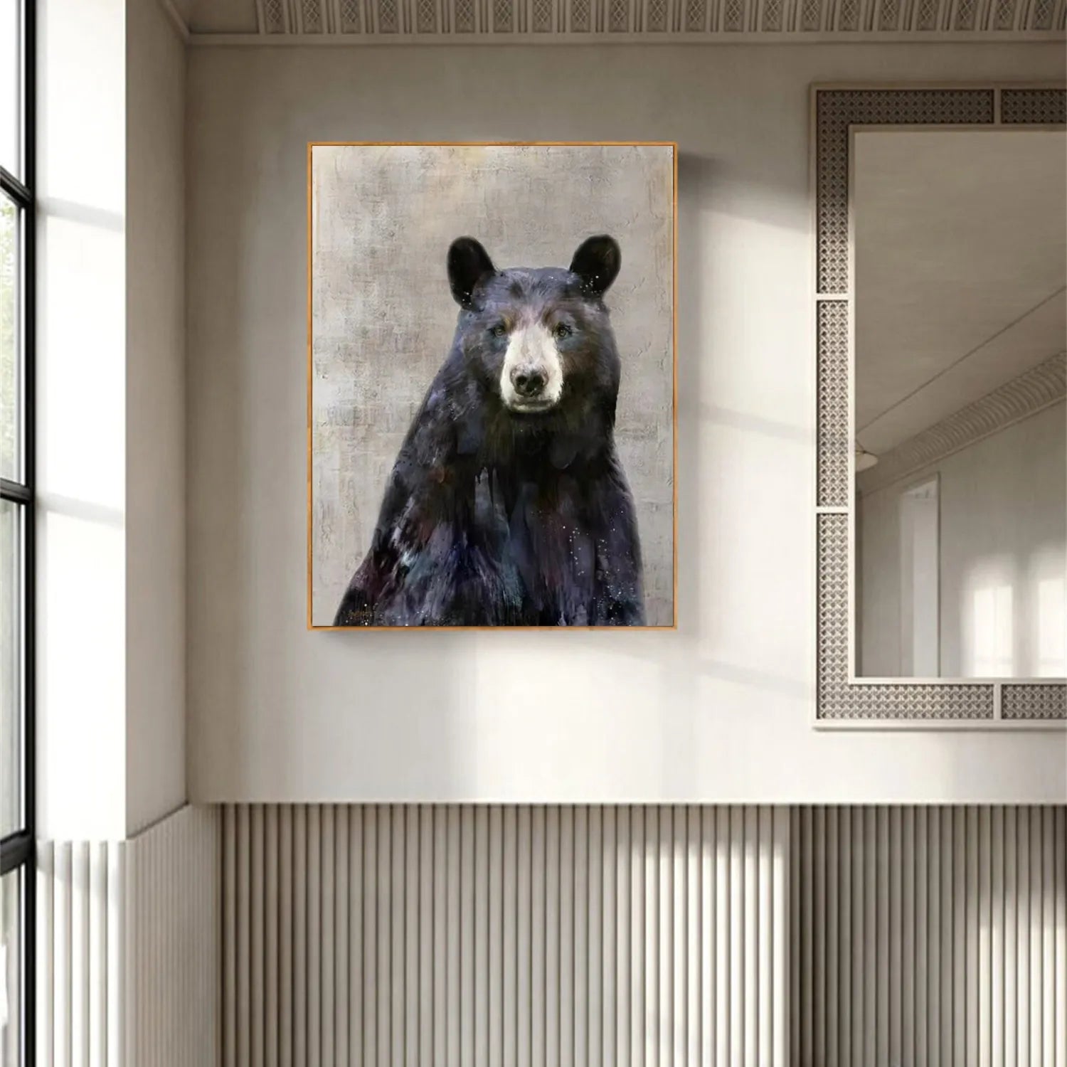 Animal Art Painting #AP073 - Handmade Wildlife Canvas Art for Home & Office Decor | Perfect for Living Room, Bedroom, or Gift