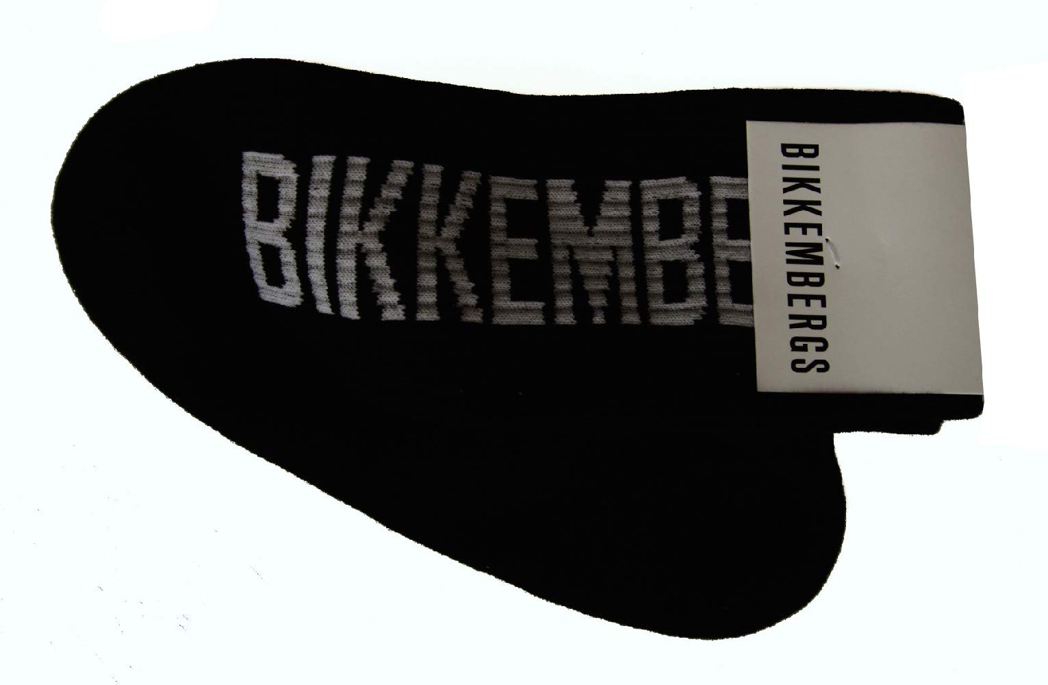 Bikkembergs Men's Low Cut Cotton Ankle Socks with Logo - VBKC04944 - Made in Italy - Perfect for Casual Wear, Sports & Everyday Comfort