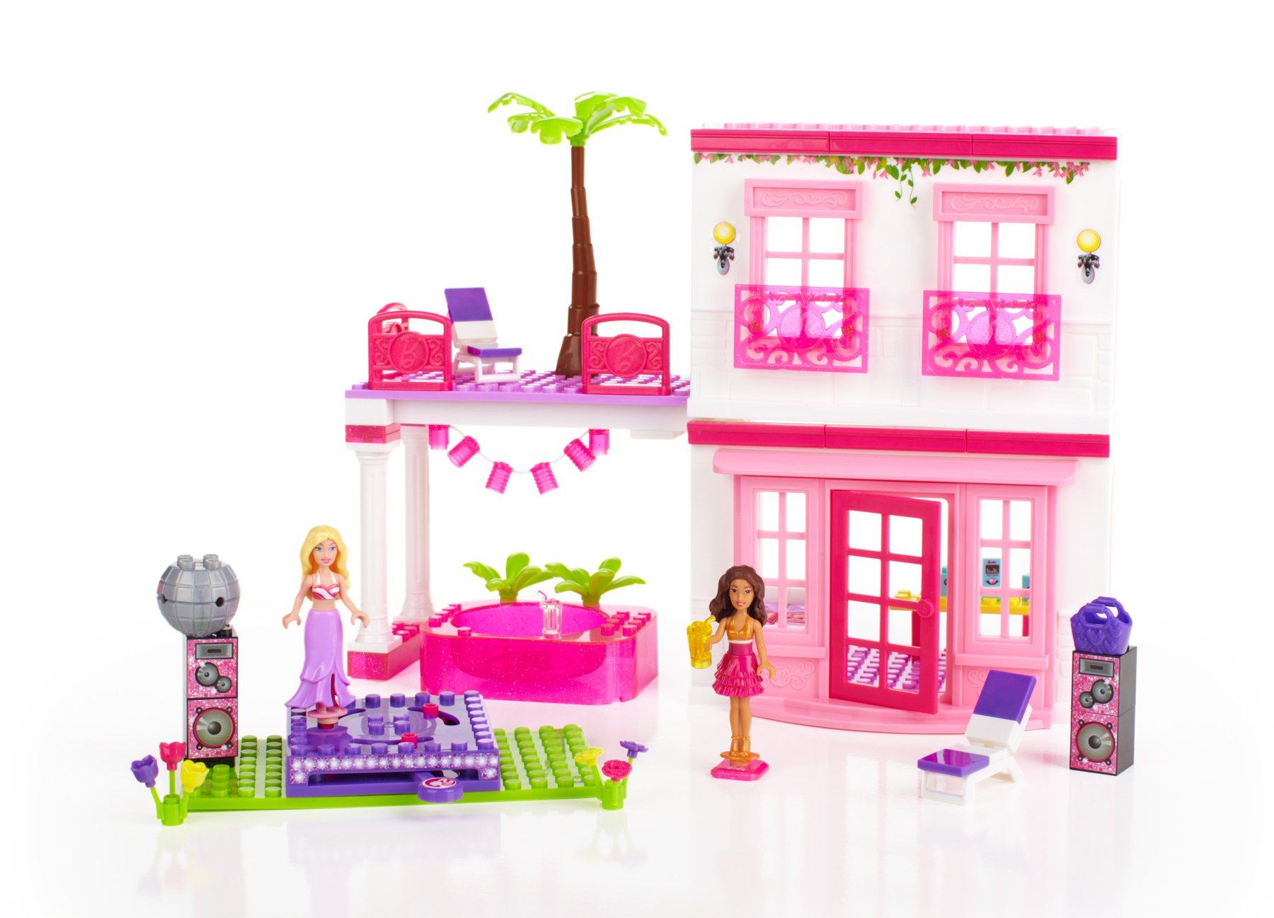 Barbie Mega Bloks Beach House Building Set – Creative Construction Toy for Girls, Kids & Collectors – Perfect for Playtime, Birthday Gifts & Room Decor