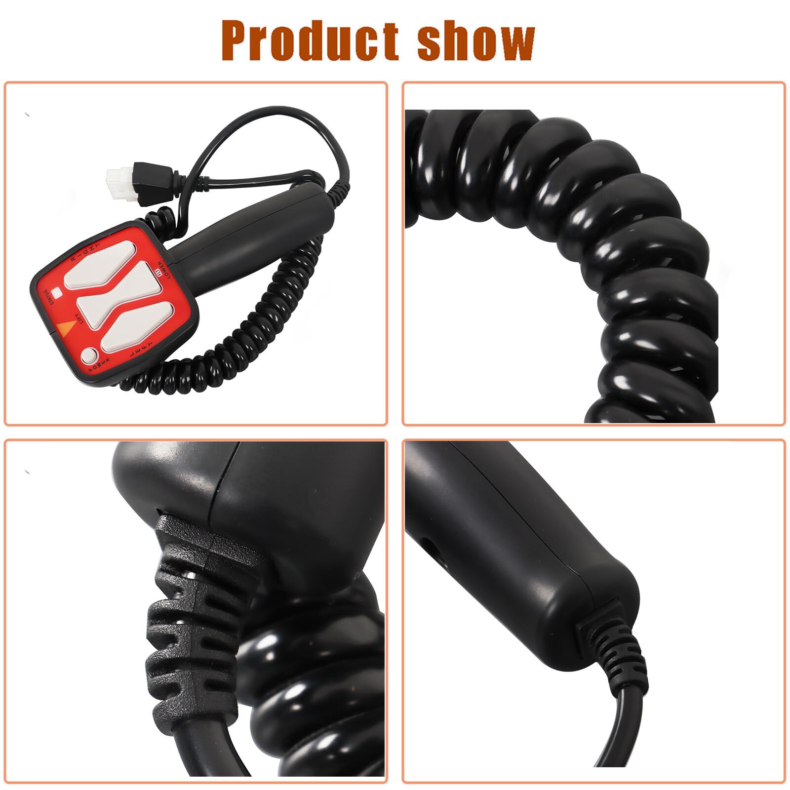 Western 56462 Replacement Handheld Controller for Straight Blade Snow Plows - Cab Command System - Perfect for Winter Snow Removal on Driveways, Parking Lots & Commercial Properties