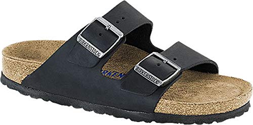 BIRKENSTOCK Men's Comfortable Leather Loafers & Slippers - Size 8.5 US - Casual House Shoes for Relaxing at Home & Outdoor Wear
