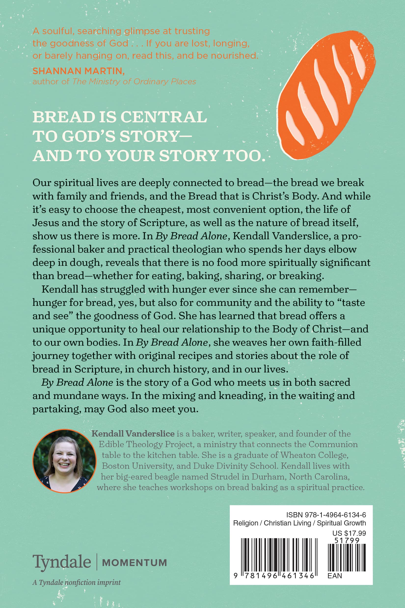 By Bread Alone: A Baker's Reflections on Hunger, Longing, and the Goodness of God - Inspirational Christian Book for Bakers & Spiritual Seekers | Perfect for Bible Study, Gift Giving & Personal Reflection