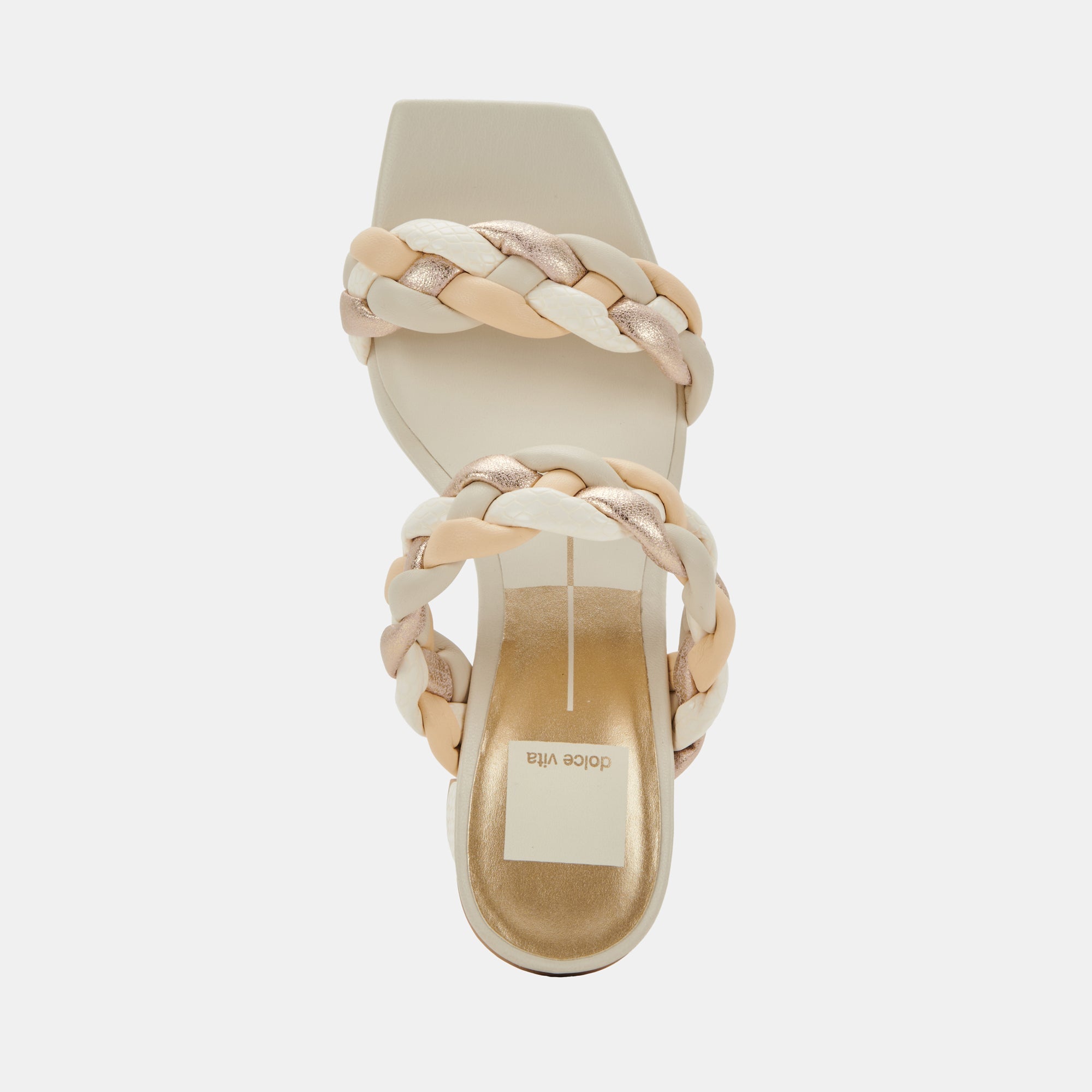 PAILY HEELS IVORY MULTI STELLA - Women's Fashion High Heels for Party, Wedding & Evening Events | Comfortable & Stylish Dress Shoes by re:vita