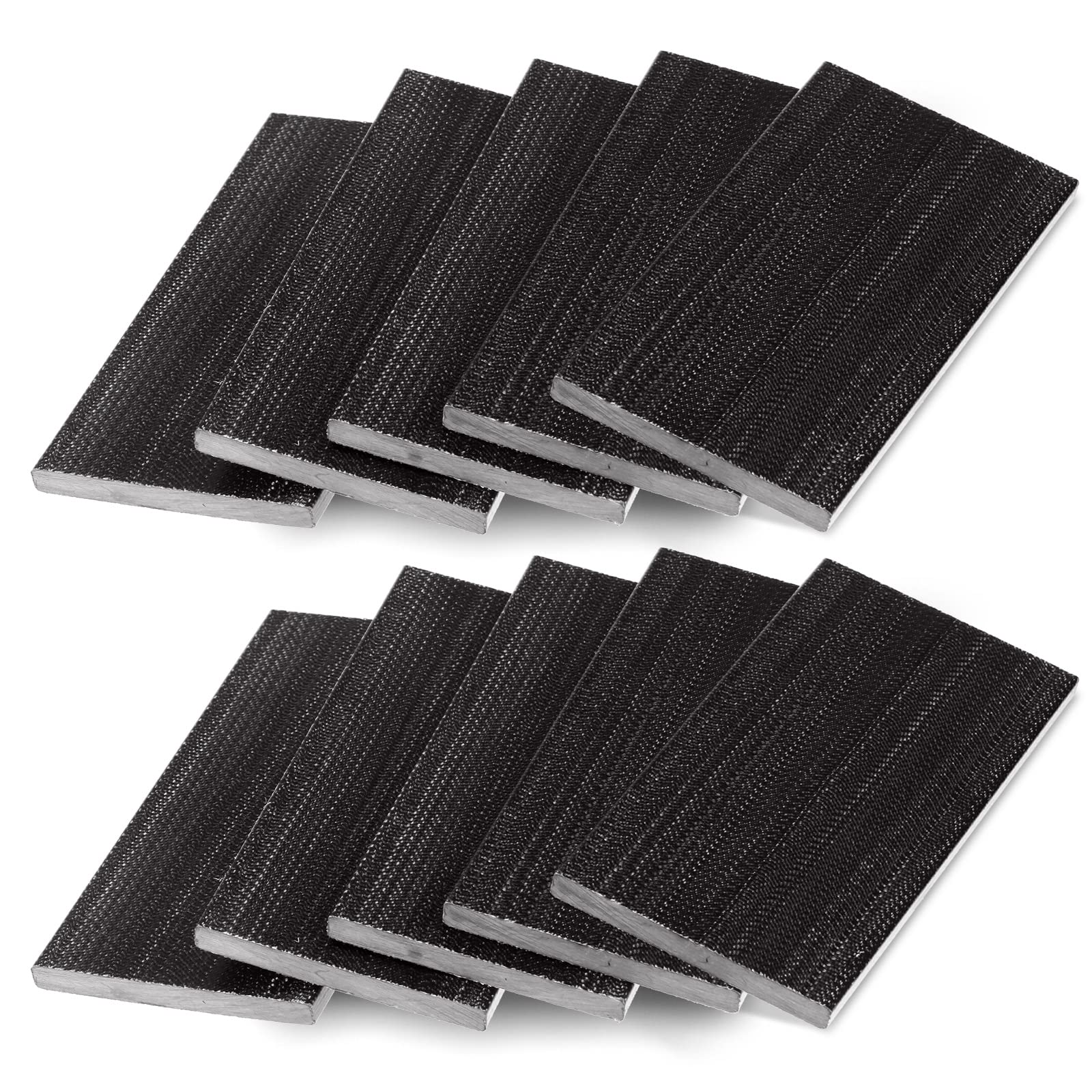 Universal Patio Chair Spring Plates - 10 Pack Black Swivel Rocker Replacement Parts (5