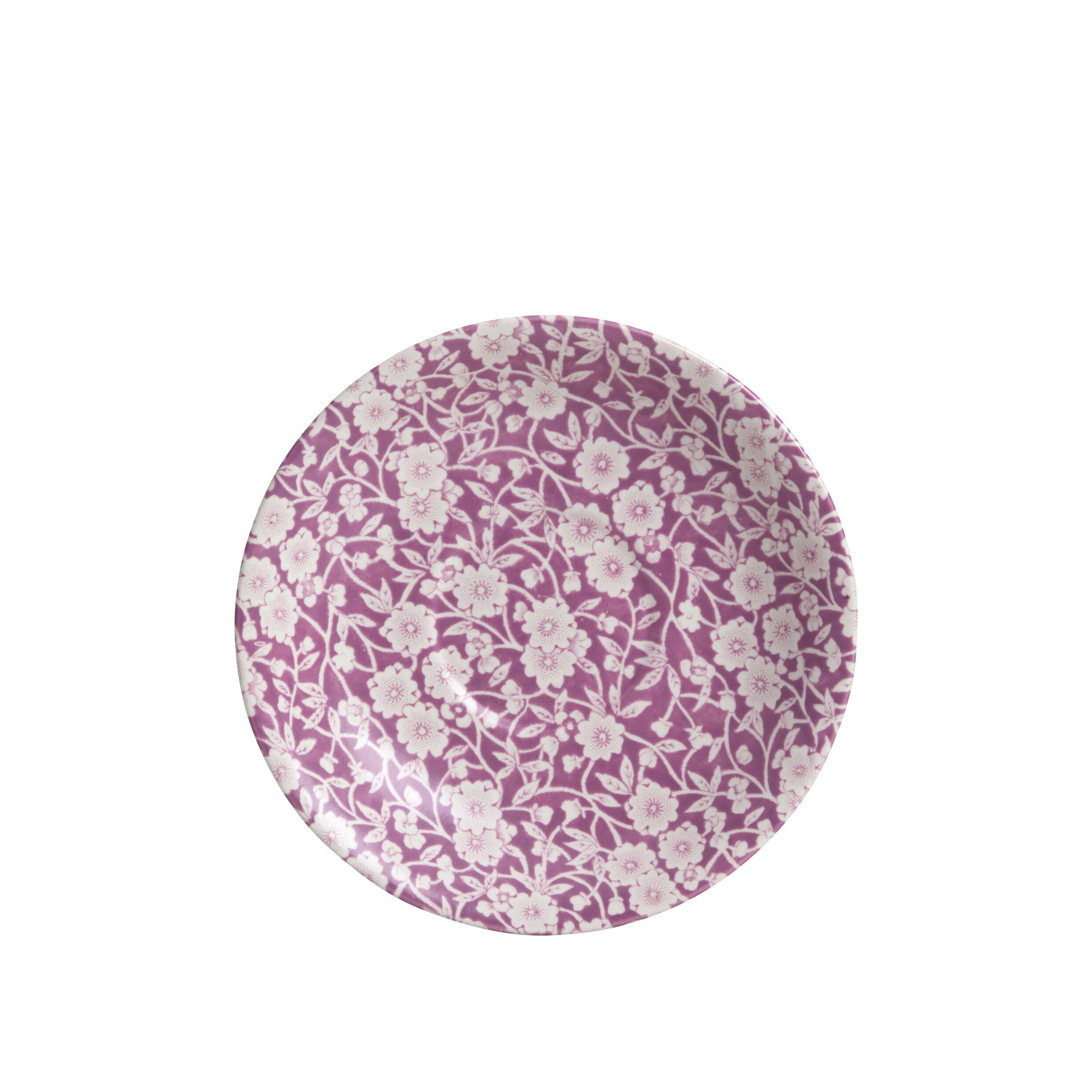 Burleigh Blossom Calico Floral Print Tableware Set - Elegant Dinner Plates & Bowls for Home Dining, Parties & Special Occasions