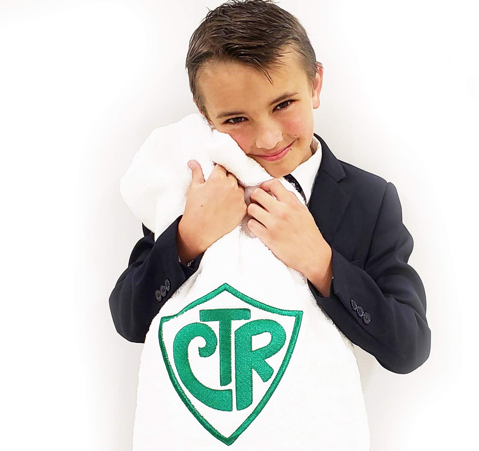 Baptism Gifts for Boys & Girls - Soft Embroidered White Christening Towel - Catholic, LDS & Christian Baby Shower, First Communion, Confirmation Gift - Perfect for Church Ceremonies & Religious Celebrations