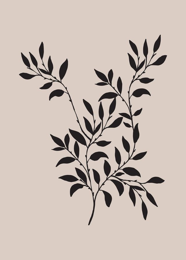 Branch Silhouette Print 2 - Nature Inspired Wall Art Decor for Living Room, Bedroom & Office | Perfect for Home Decor, Housewarming Gifts & Interior Design