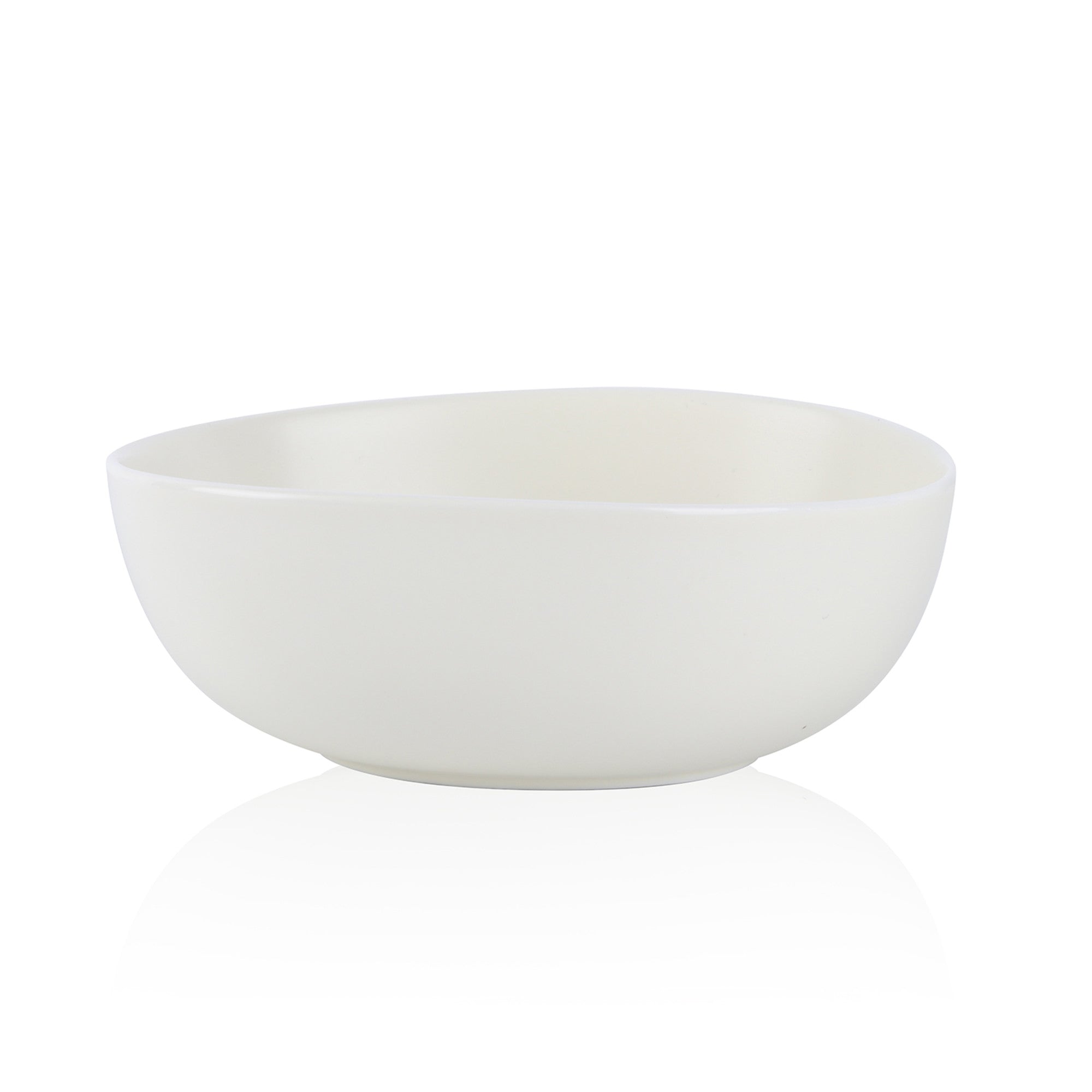 Delilah Porcelain Bowl Set - 6-Piece Dinnerware Set for Soup, Salad & Dessert | Elegant & Durable for Everyday Use & Entertaining