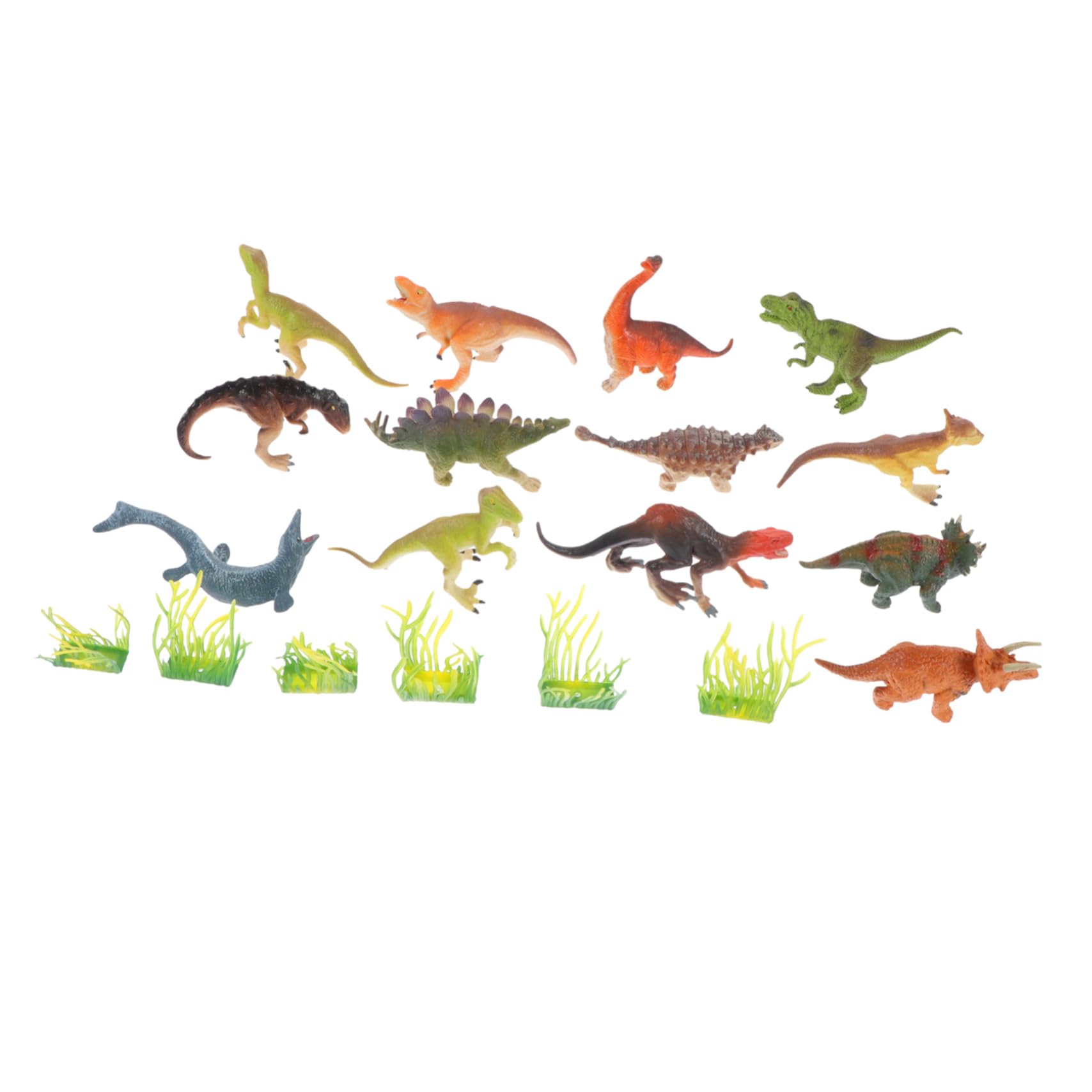 Vaguelly 1 Set Mini Dinosaur Figures - Realistic Dinosaur Model Toys for Kids, 12-Piece Dinosaur Action Figure Playset for Educational Play & Collectors - Perfect for Birthday Gifts, Classroom Rewards & Dinosaur Themed Parties