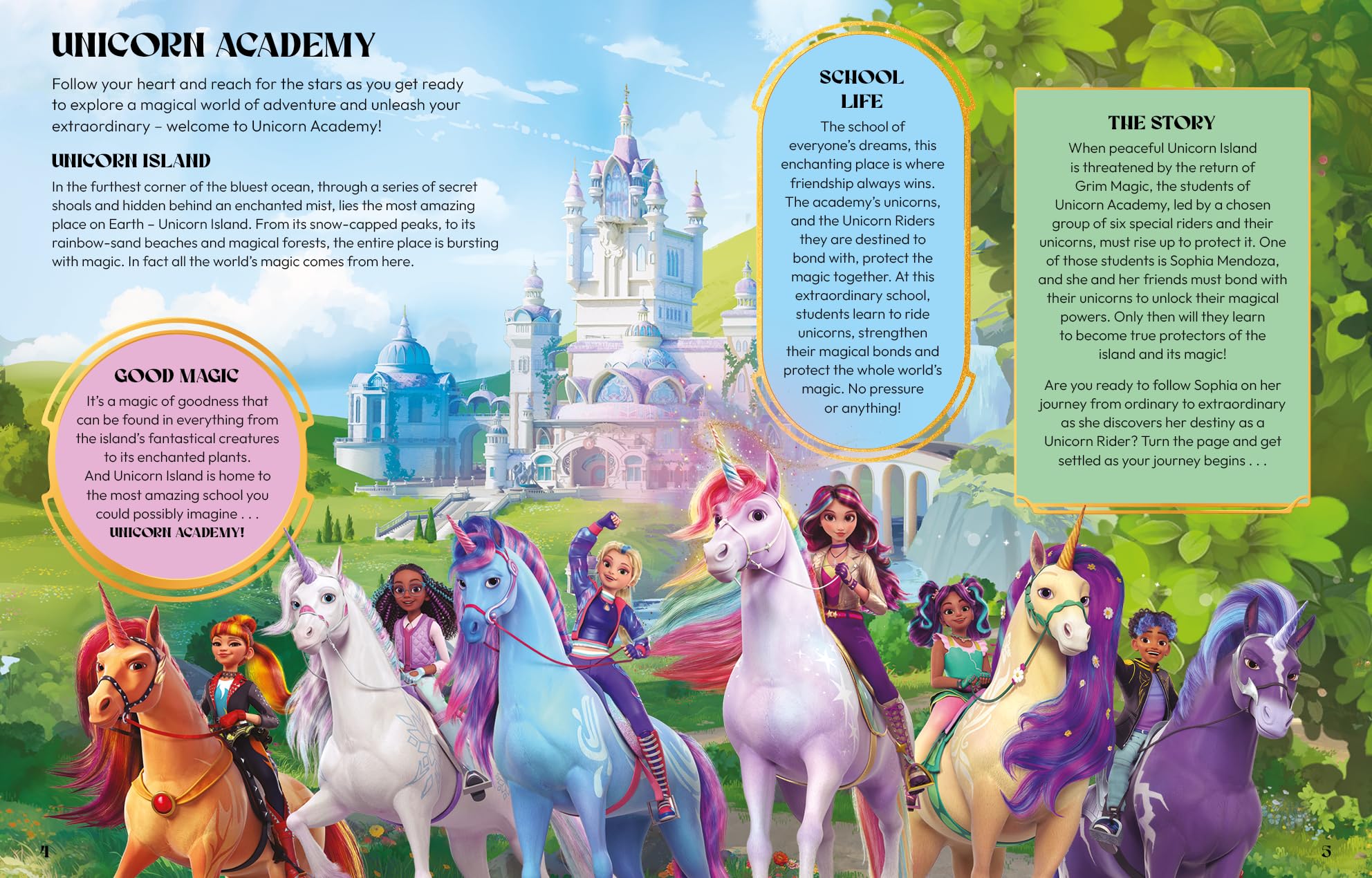 Unicorn Academy: The Magical Guide - Official Netflix Show Companion Book | Perfect Gift for Fantasy Lovers & Kids | Great for Bedtime Stories, Birthday Presents & Unicorn-Themed Parties