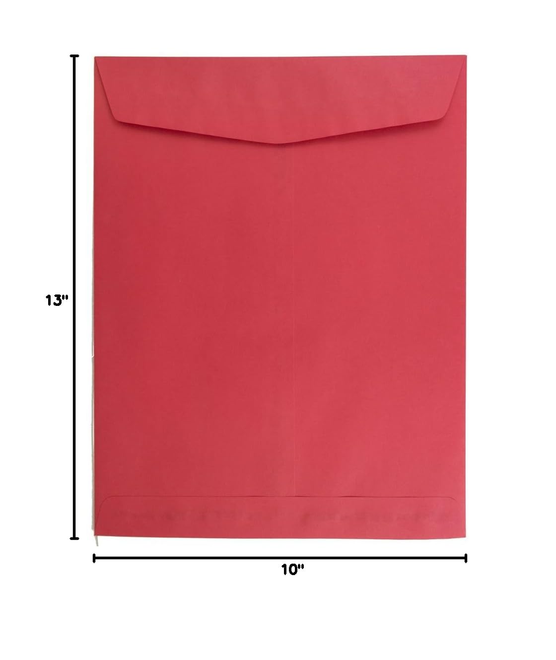 JAM PAPER 10 x 13 Inch Colored Open End Catalog Envelopes - 250 Pack Recycled Red Paper Mailing Envelopes for Business, Office, Mailing, Invitations & Greeting Cards