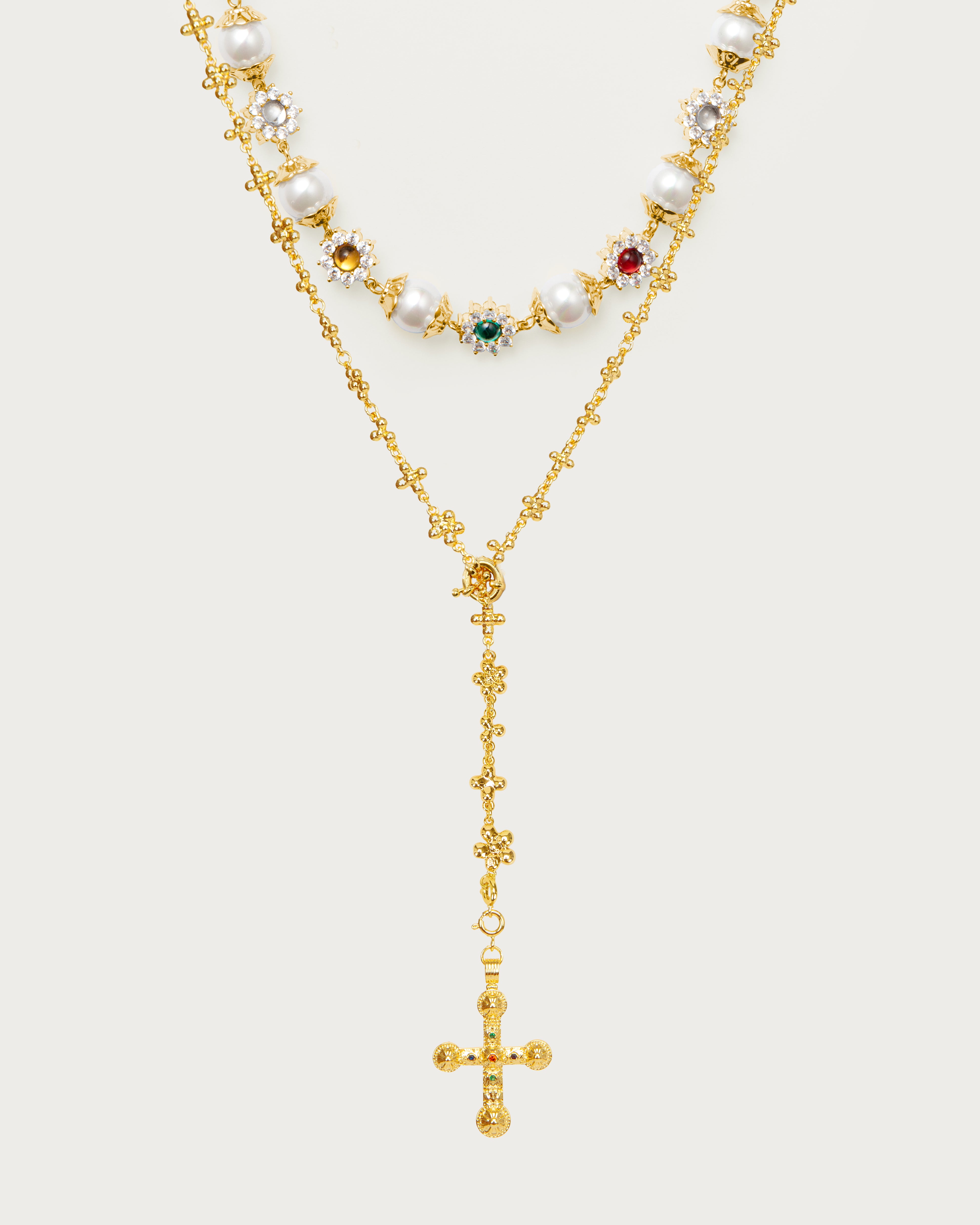Elegant Daisy Molecule Necklace Set in Sterling Silver - Perfect for Everyday Wear, Gifts & Special Occasions