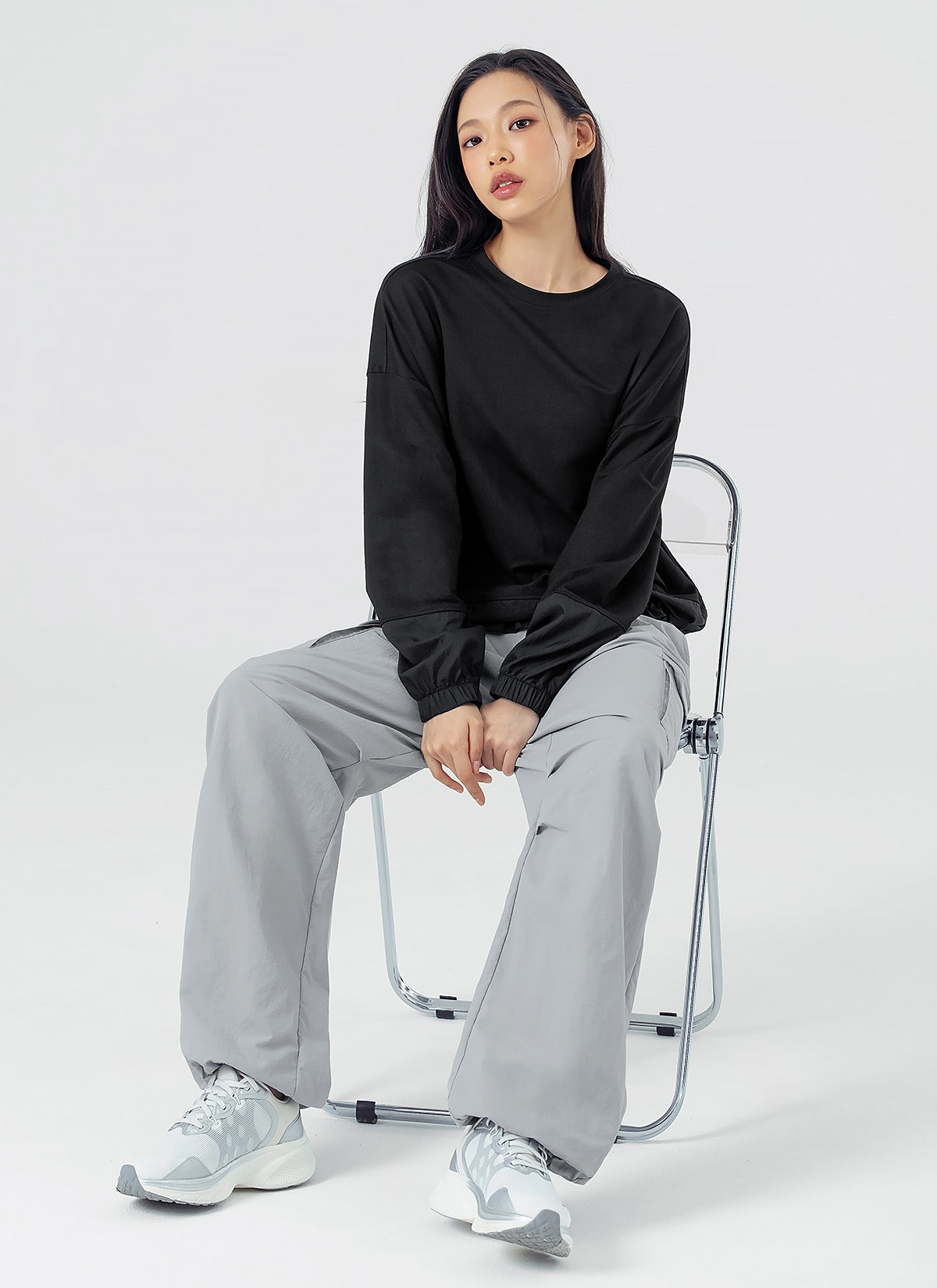 Stylish Woven Mix String Sweatshirt for Women & Men - Trendy Casual Pullover for Fall & Winter | Perfect for Streetwear, Lounge & Outdoor Activities