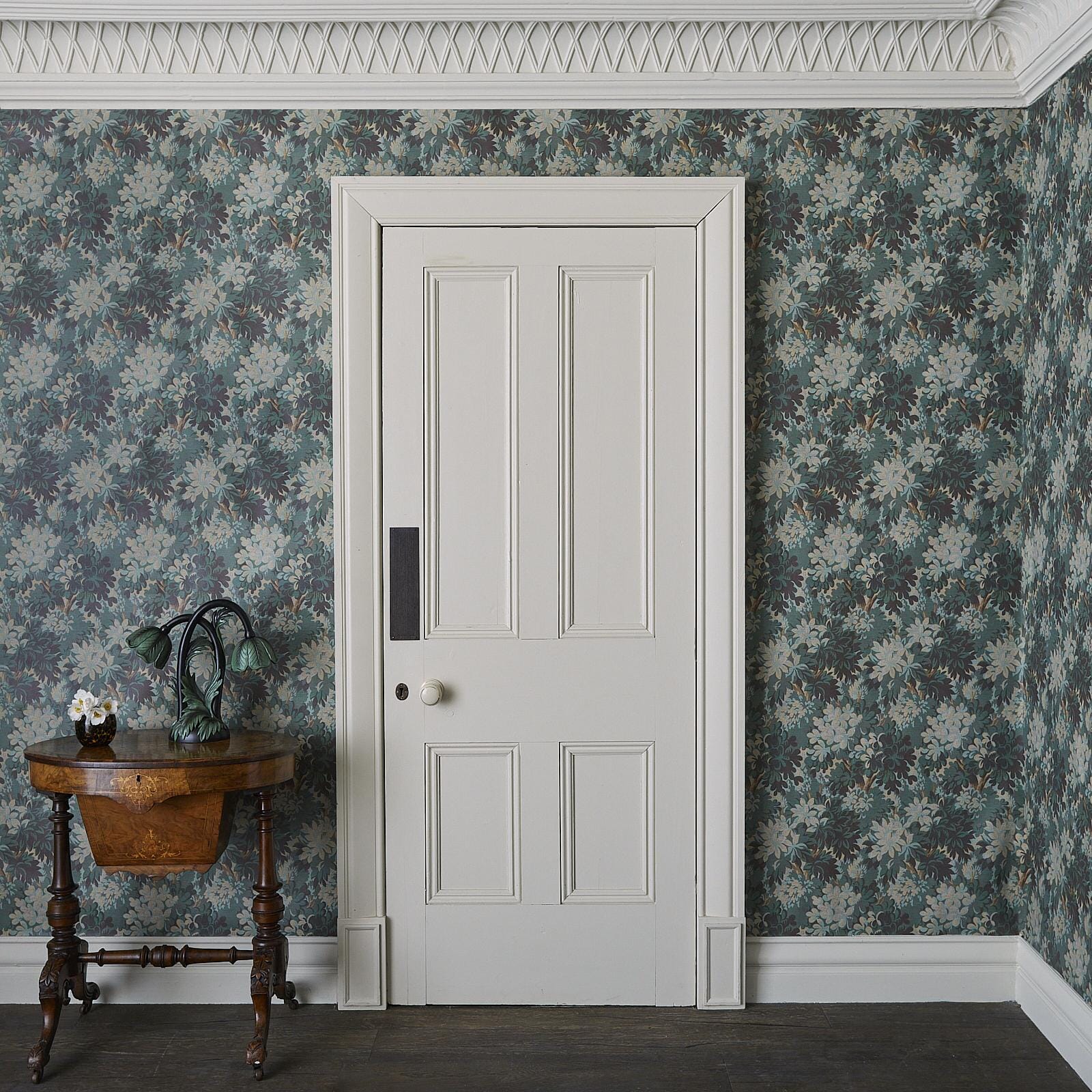 Premium SILVA Cerulean Blue Wallpaper - Self-Adhesive & Removable for Bedroom, Living Room, and Office Decor