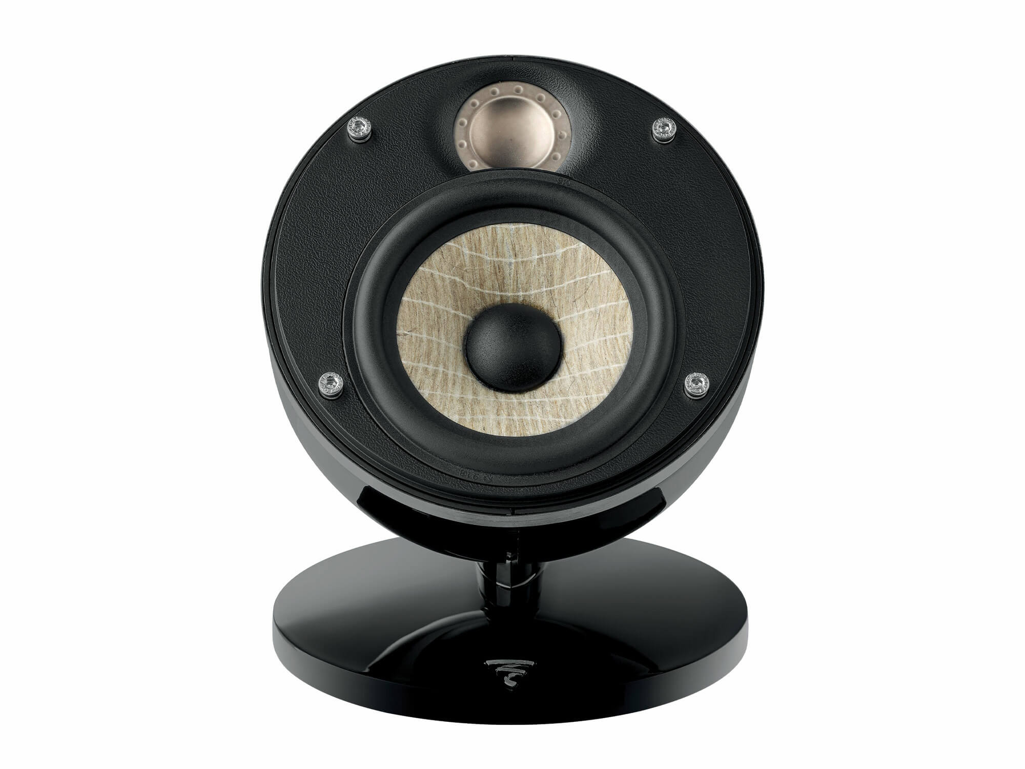 Focal Dome Flax Bookshelf Speaker - High-End Home Audio System for Music & Movies | Perfect for Living Room, Home Theater & Studio Use