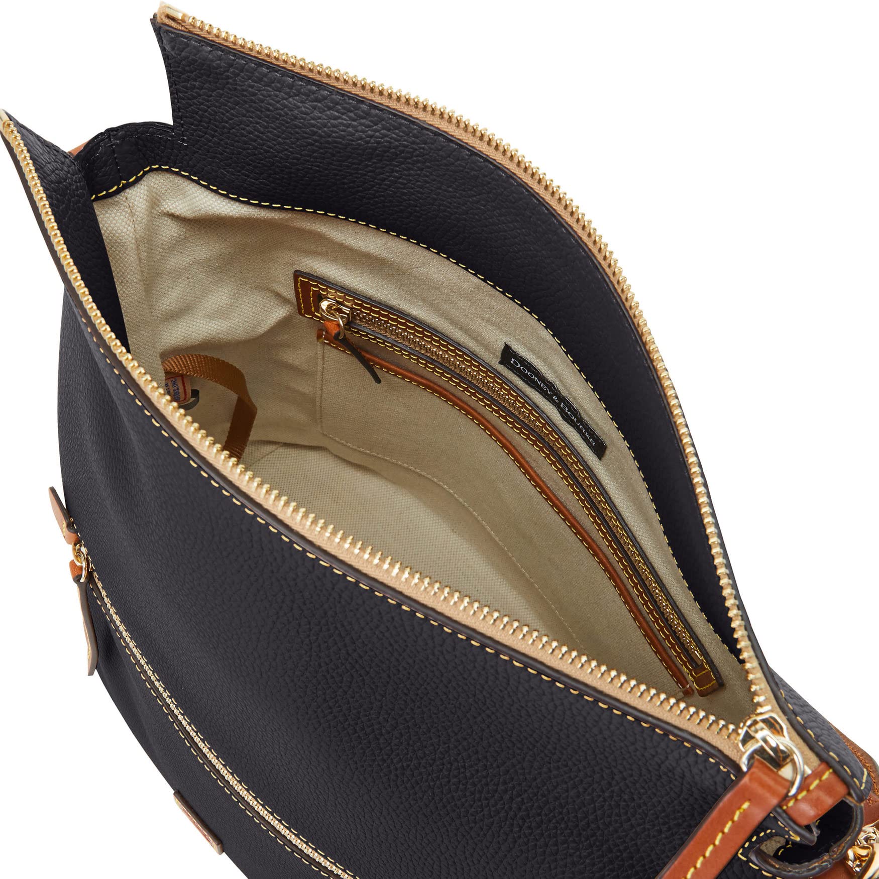 Dooney & Bourke Pebble Grain Large Shoulder Bag - Women's Leather Handbag for Work, Travel & Everyday Use