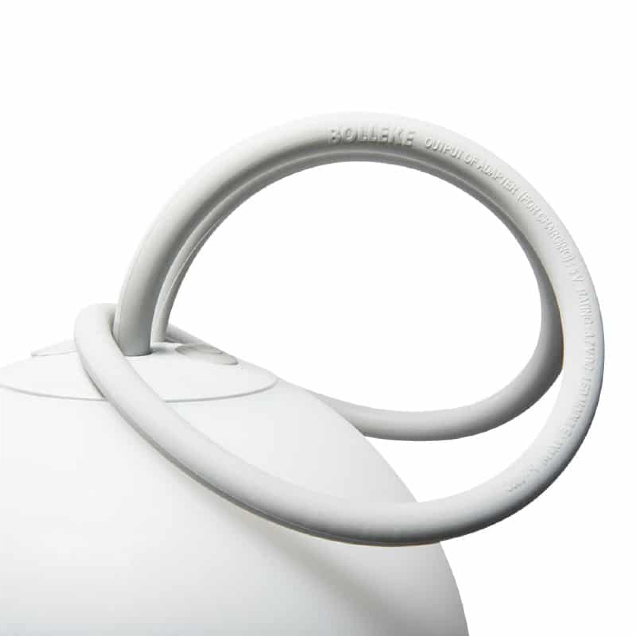 FATBOY Bolleke Lamp in Light Grey - Modern Indoor/Outdoor LED Lighting for Living Room, Patio, or Bedroom Decor