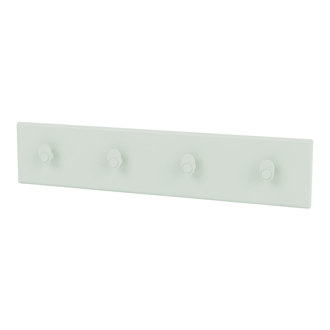 Wall Mounted Coat Rack with 4 Hooks - Space Saving Entryway Organizer for Hats, Scarves, Bags & Jackets - Perfect for Hallway, Bedroom or Closet Storage