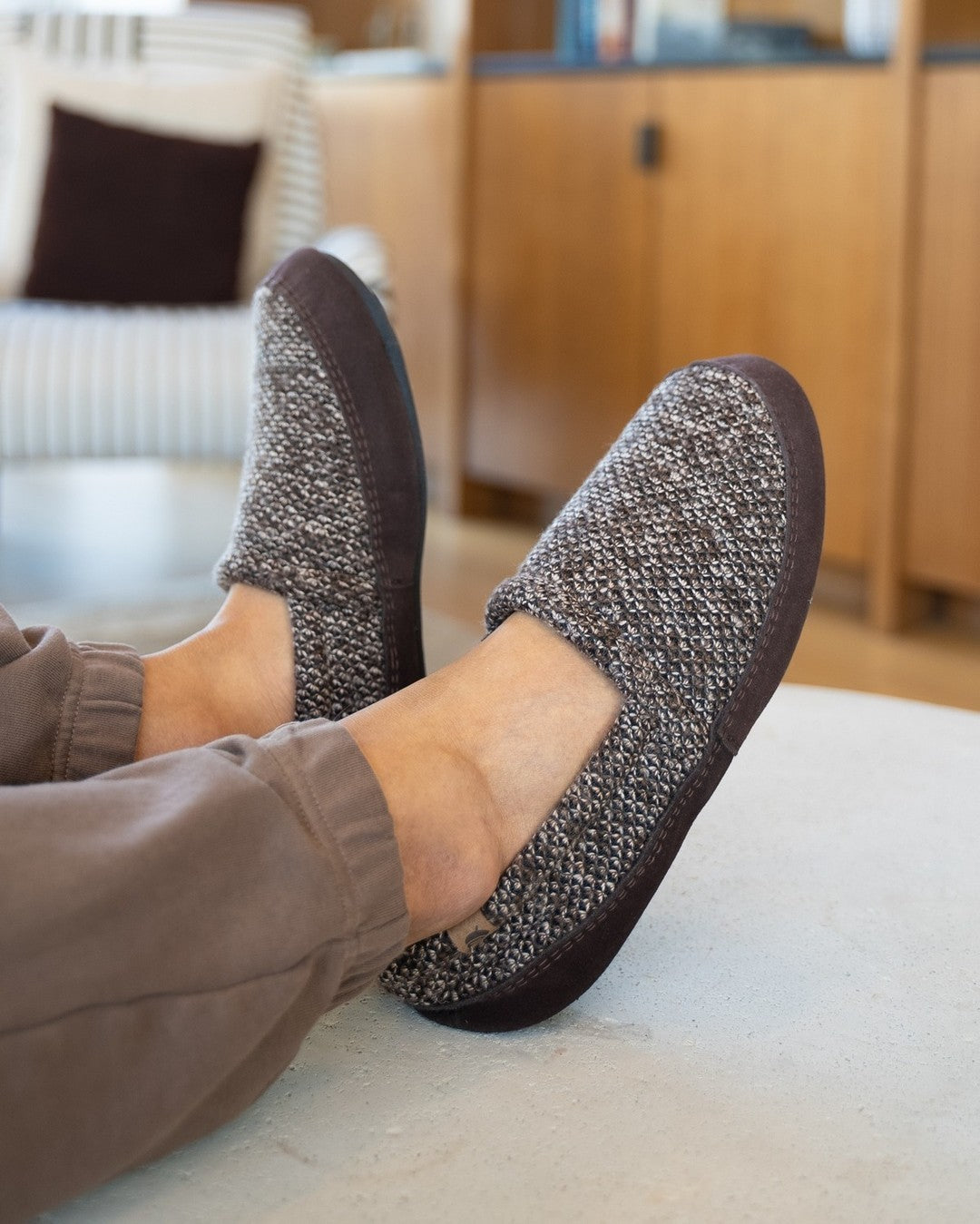 Men's Classic Moccasin Slippers - Soft Indoor/Outdoor House Shoes for Comfort & Style - Perfect for Home, Travel & Relaxation