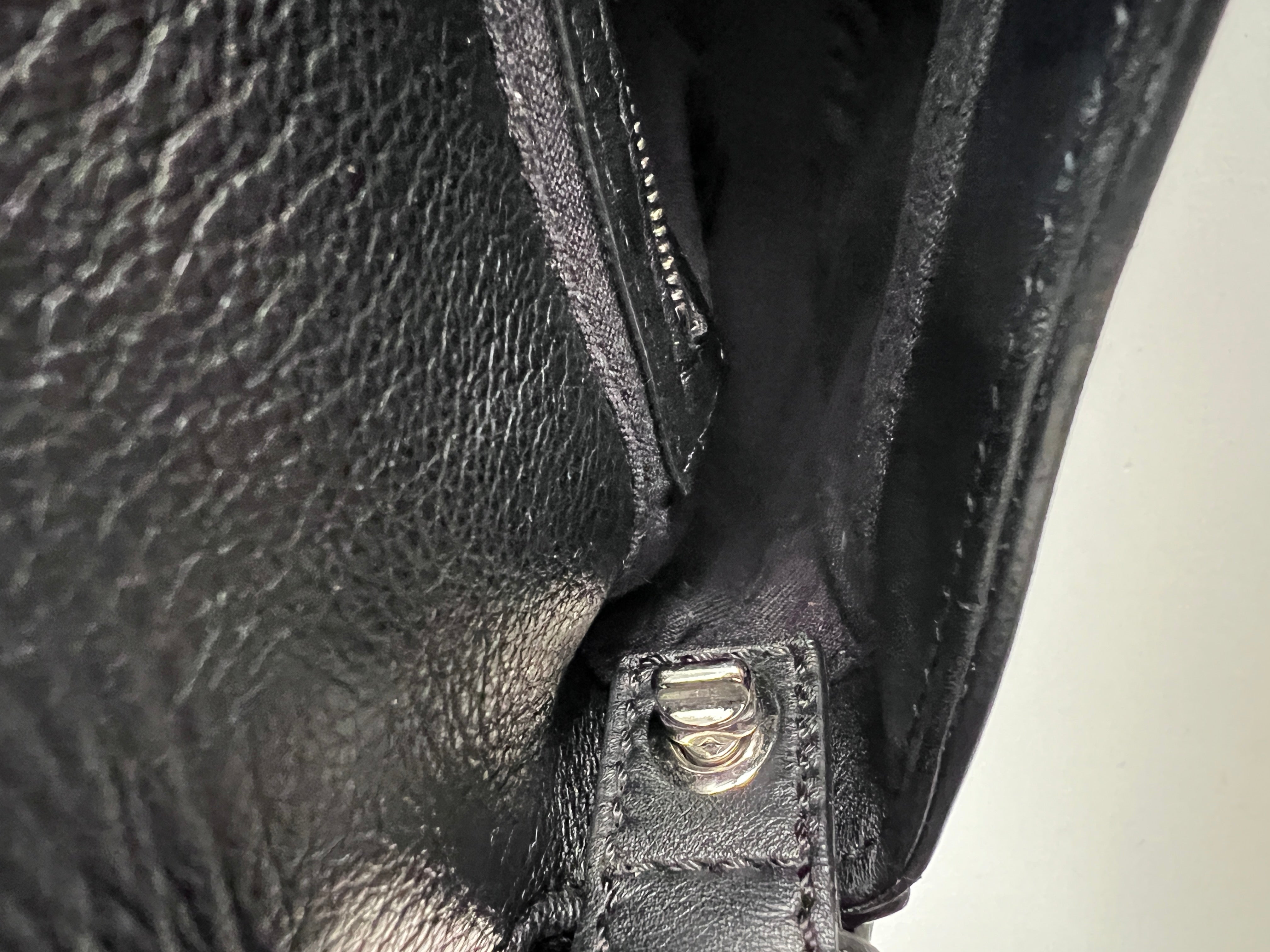 Fendi 3D Floral Black Leather Baguette Handbag - Elegant Crossbody Purse for Women, Perfect for Parties, Dates & Evening Events
