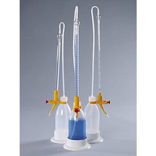 Automatic Titrating Burette 5ml - Borosilicate Glass Lab Equipment for Chemistry Experiments & Precise Liquid Measurement