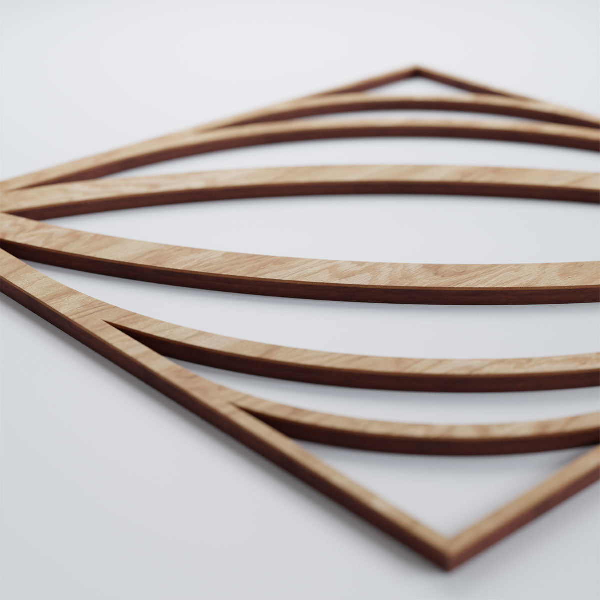 Otis Decorative Fretwork Wall Panels - Laser Cut Wooden Room Dividers & Decorative Screens for Home, Office, and Event Decor