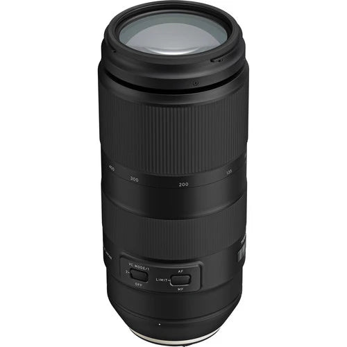 Tamron 100-400mm f/4.5-6.3 Di VC USD Telephoto Zoom Lens for Canon/Nikon/Sony DSLR Cameras - Perfect for Wildlife, Sports & Travel Photography