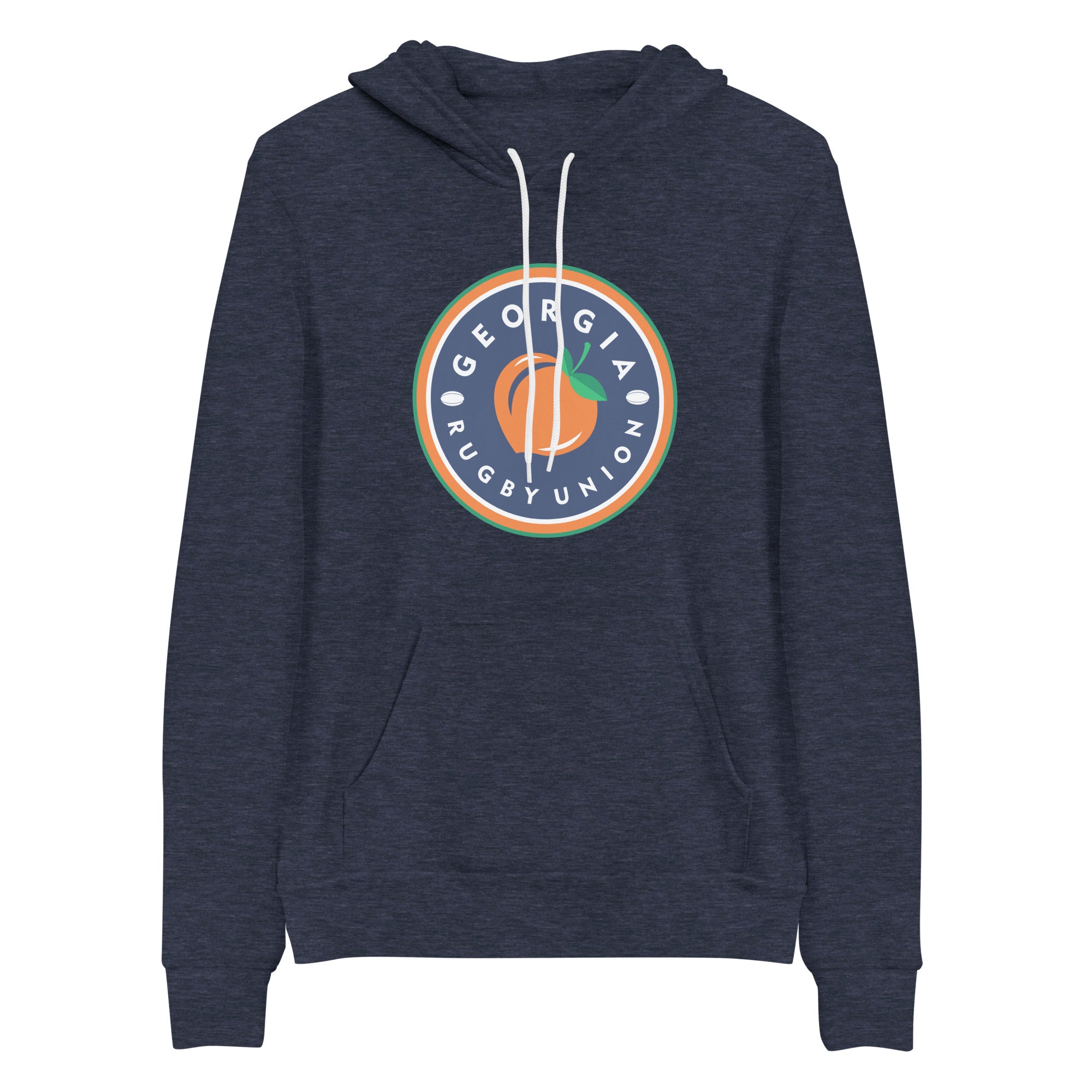 Georgia Rugby Union Pullover Hoodie - Men's & Women's Comfortable Fleece Sweatshirt for Fans & Players - Perfect for Games, Training & Casual Wear