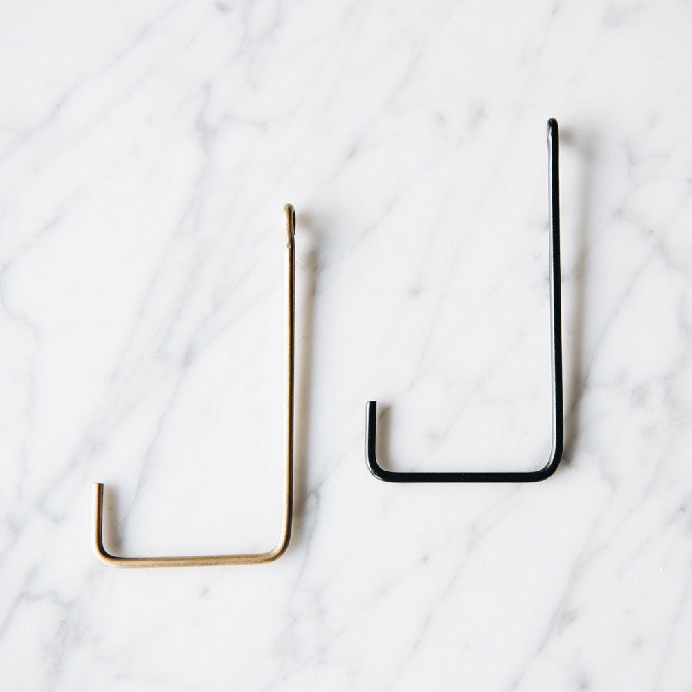 Heavy Duty Wall Hooks for Hanging - 10 Pack Stainless Steel Utility Hooks for Hanging Coats, Hats, Keys, Towels - Perfect for Home, Office, Garage Organization and Storage