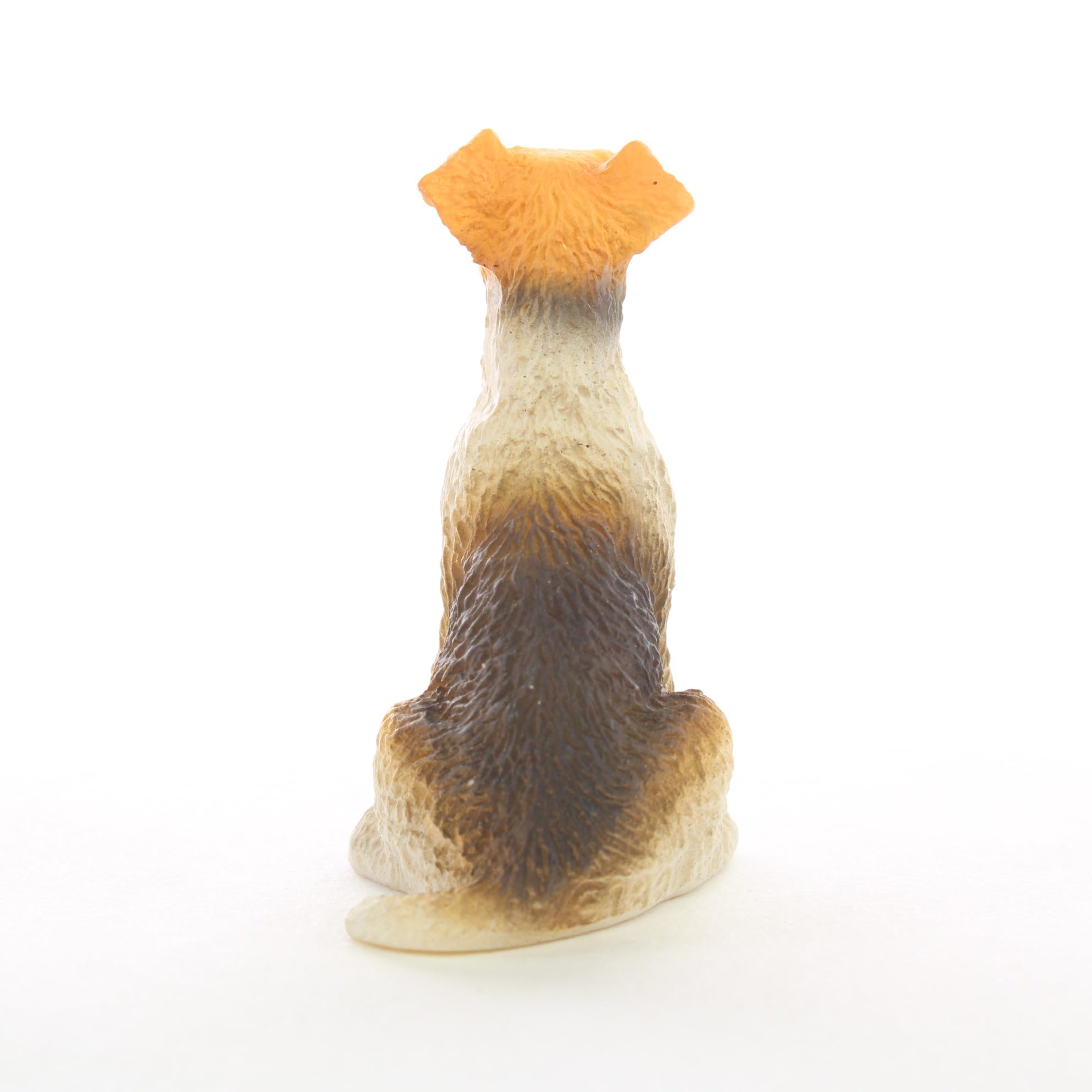 Wire Fox Terrier Red Tiny One Figurine - Handcrafted Collectible Dog Statue - Perfect for Home Decor, Gift for Dog Lovers & Terrier Enthusiasts
