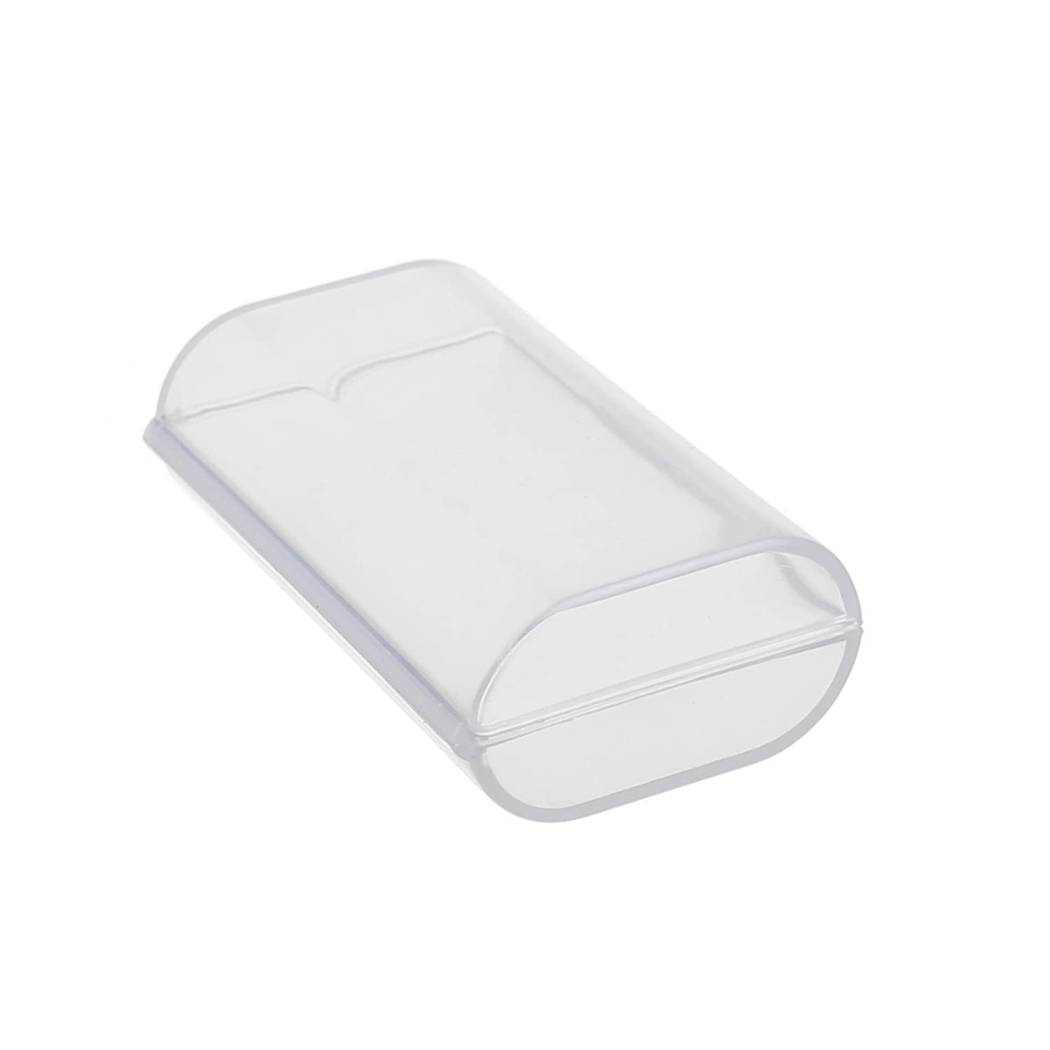 Fielect 2-Pack Clear AA Battery Storage Case Holder - Durable Plastic Organizer for AA Batteries - Perfect for Home, Office, Travel & Emergency Kits