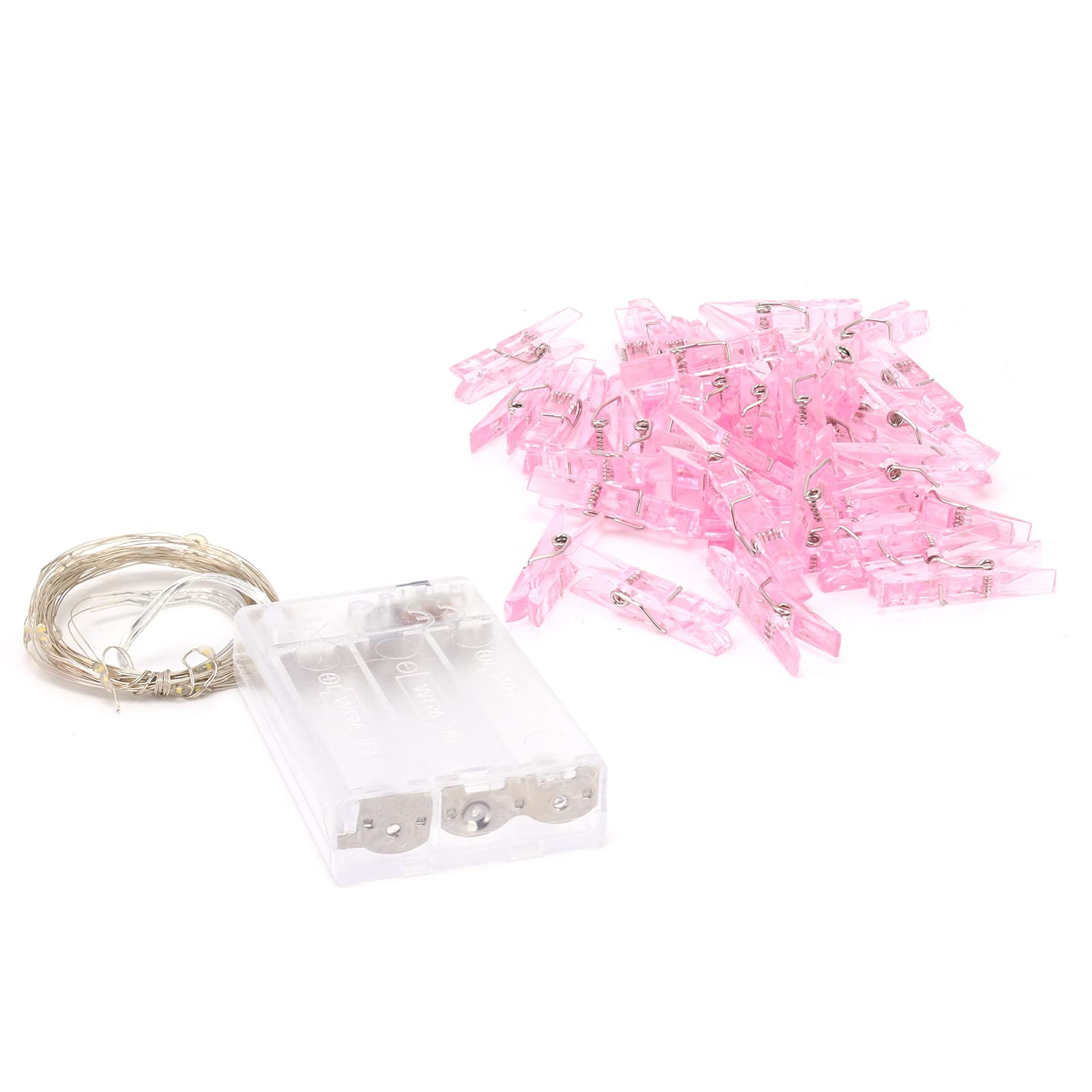 13ft LED Fairy String Lights - Indoor Christmas Lights for Bedroom, Hotel, Restaurant & Party Decor | Warm White Waterproof Decorative Lighting for Weddings, Events & Home Ambiance