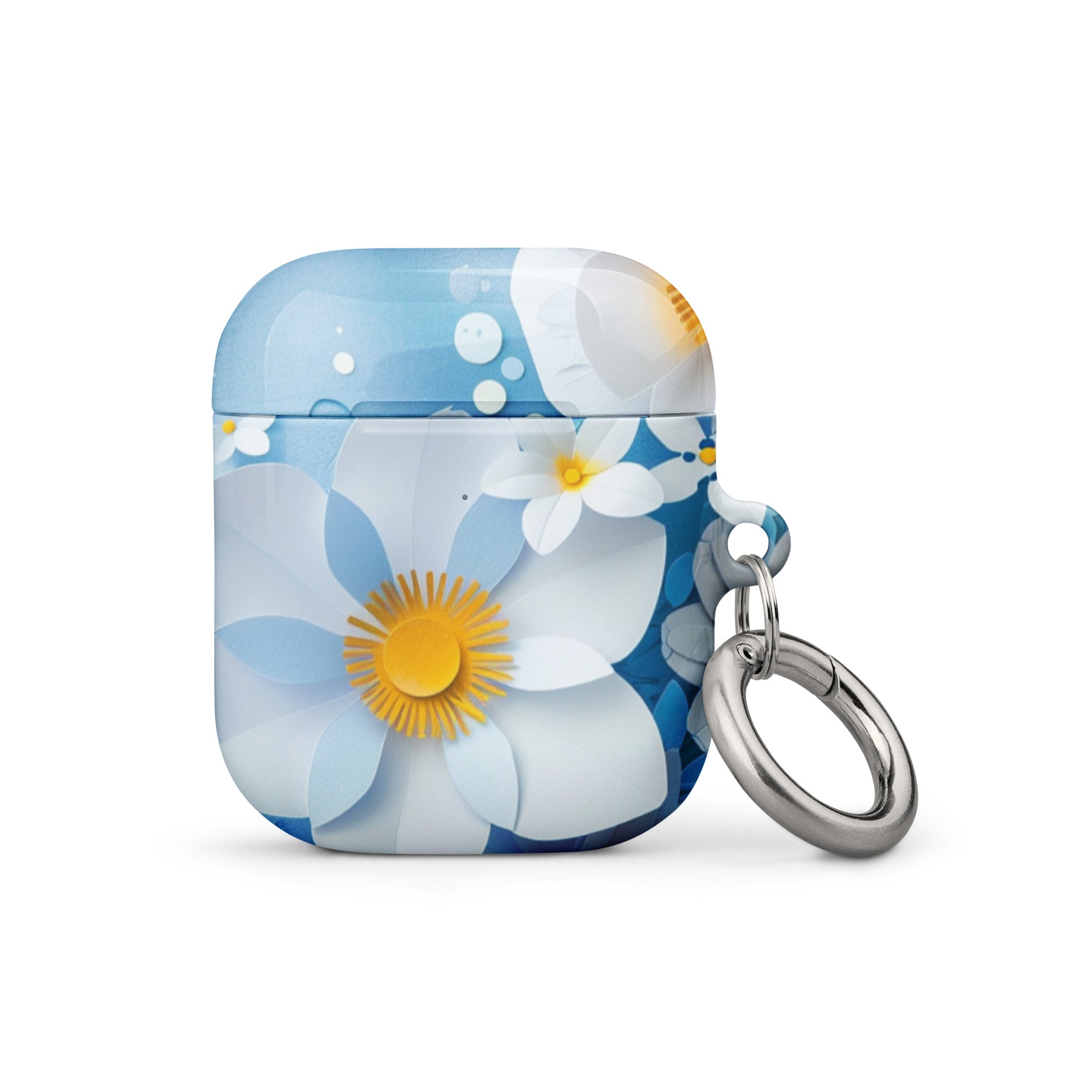 Premium Daisy Sky AirPods Case - Shockproof & Scratch-Resistant Cover for AirPods 1/2/3/Pro - Cute Floral Design Protective Case for Gym, Travel & Everyday Use