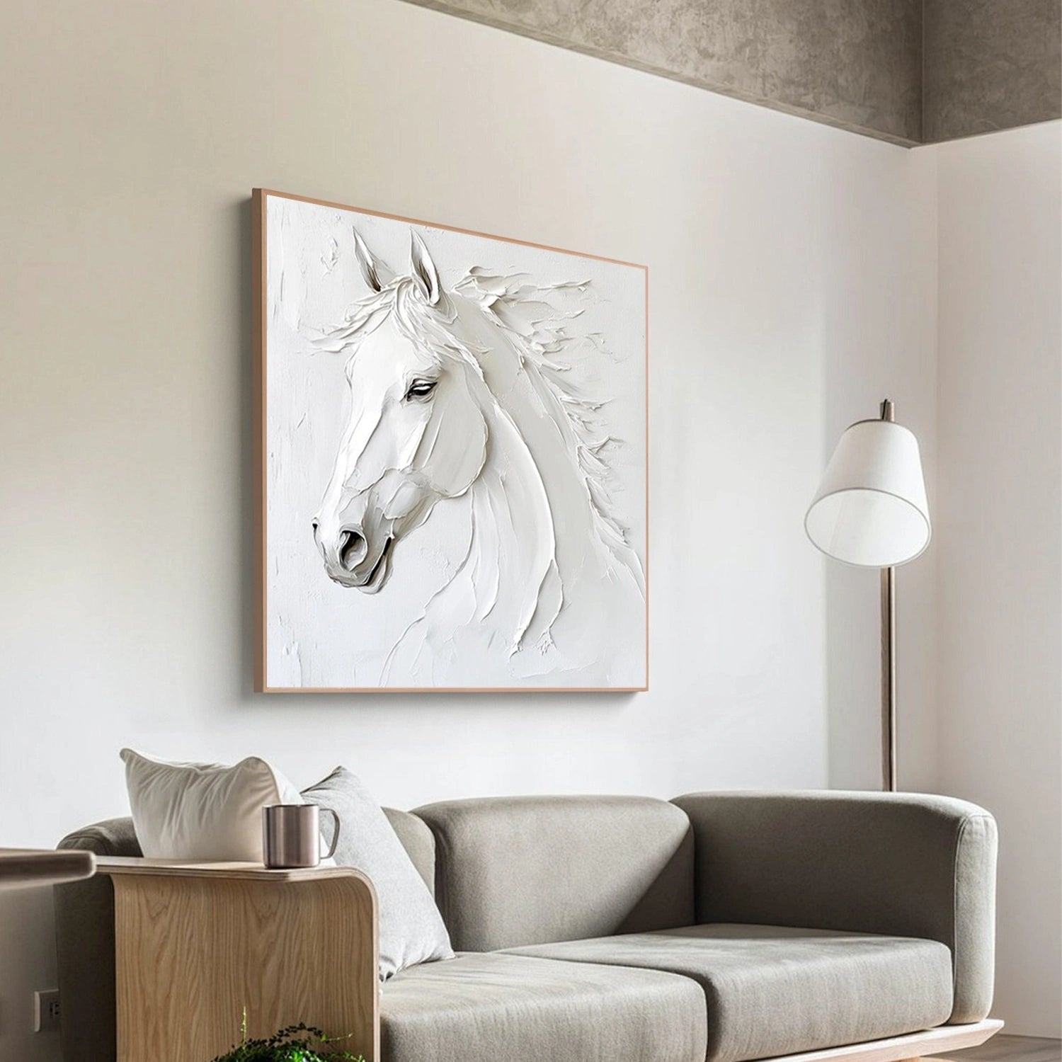 Animal Art Painting #AP141 - Handmade Canvas Wall Decor for Living Room, Bedroom & Office - Perfect Gift for Pet Lovers & Home Decor