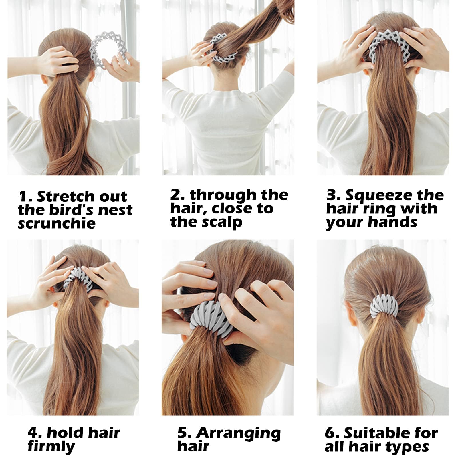 Sizobi Magic Hair Clip for Women - Invisible Hair Bun Maker, Ponytail Holder & Hair Accessories | Perfect for Office, Parties & Everyday Styling