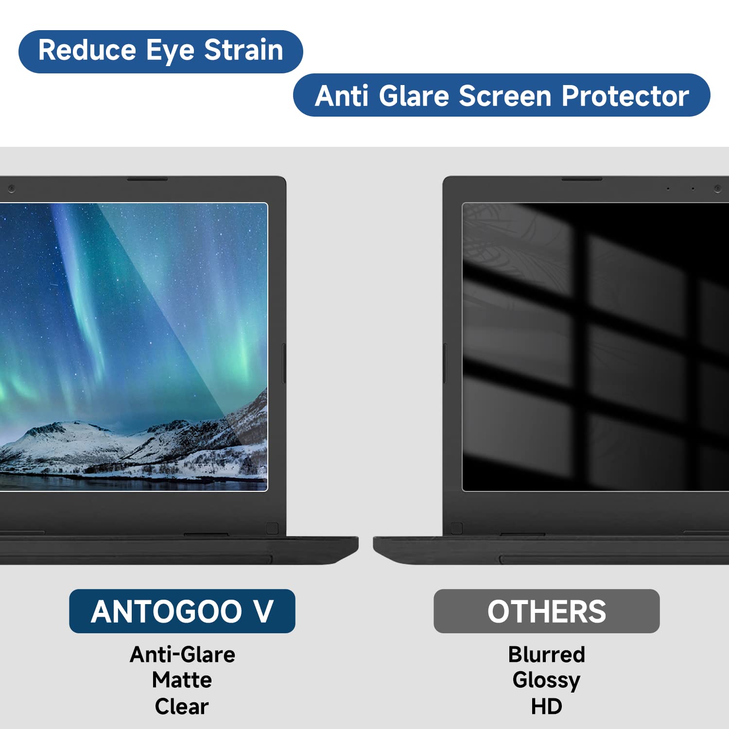 2 Pack Anti Glare Matte Screen Protector for ASUS Laptop L210 11.6