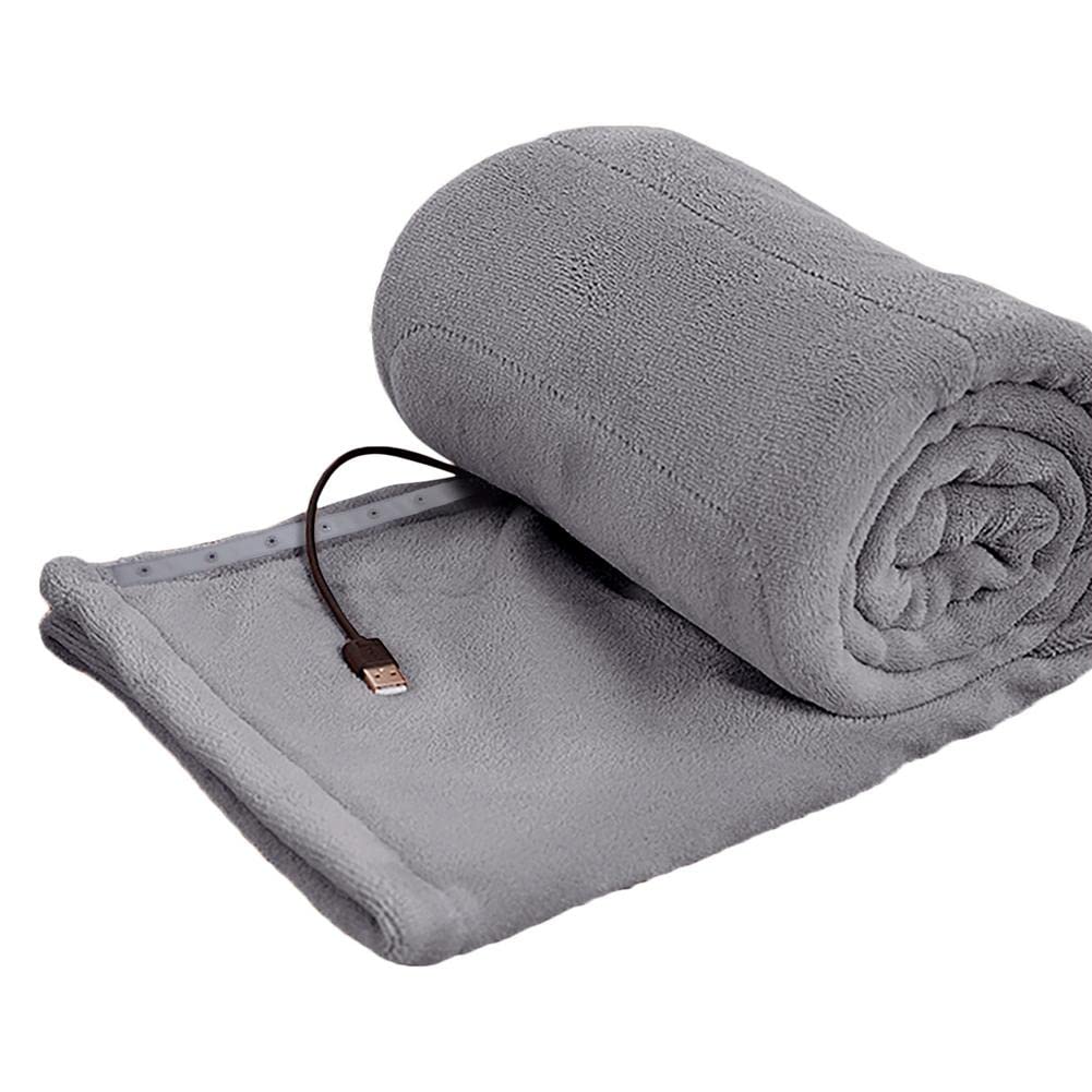USB Electric Blanket 5V Heating Pad - Soft Warm Bed Heater with Thermostat Control | Electric Mattress Warmer for Home, Office & Car Use | Cozy Heating Blanket for Winter Nights, Camping & Travel