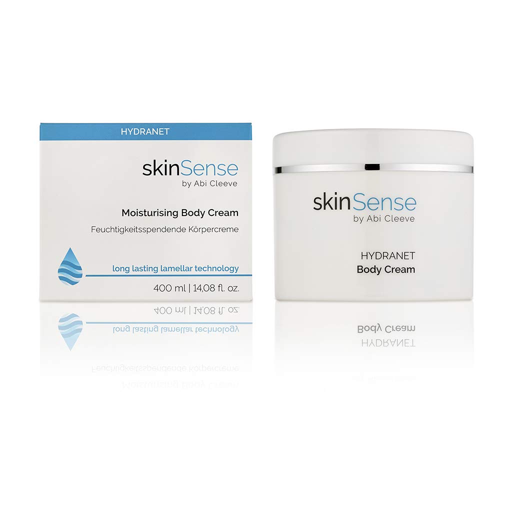 SkinSense Hydranet Deep Moisture Body Cream 400ml - Intense Hydrating Lotion for Dry Skin, Men & Women | Daily Moisturizer for Face, Hands & Body | Perfect for Winter Care & Post-Shower Hydration