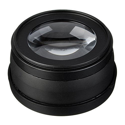 MASUNN 58mm 0.45X Wide Angle & Macro Lens for Canon EOS 350D 400D 450D 500D 1000D 550D 600D 1100D DSLR Cameras - Perfect for Travel Photography, Close-up Shots & Vlogging