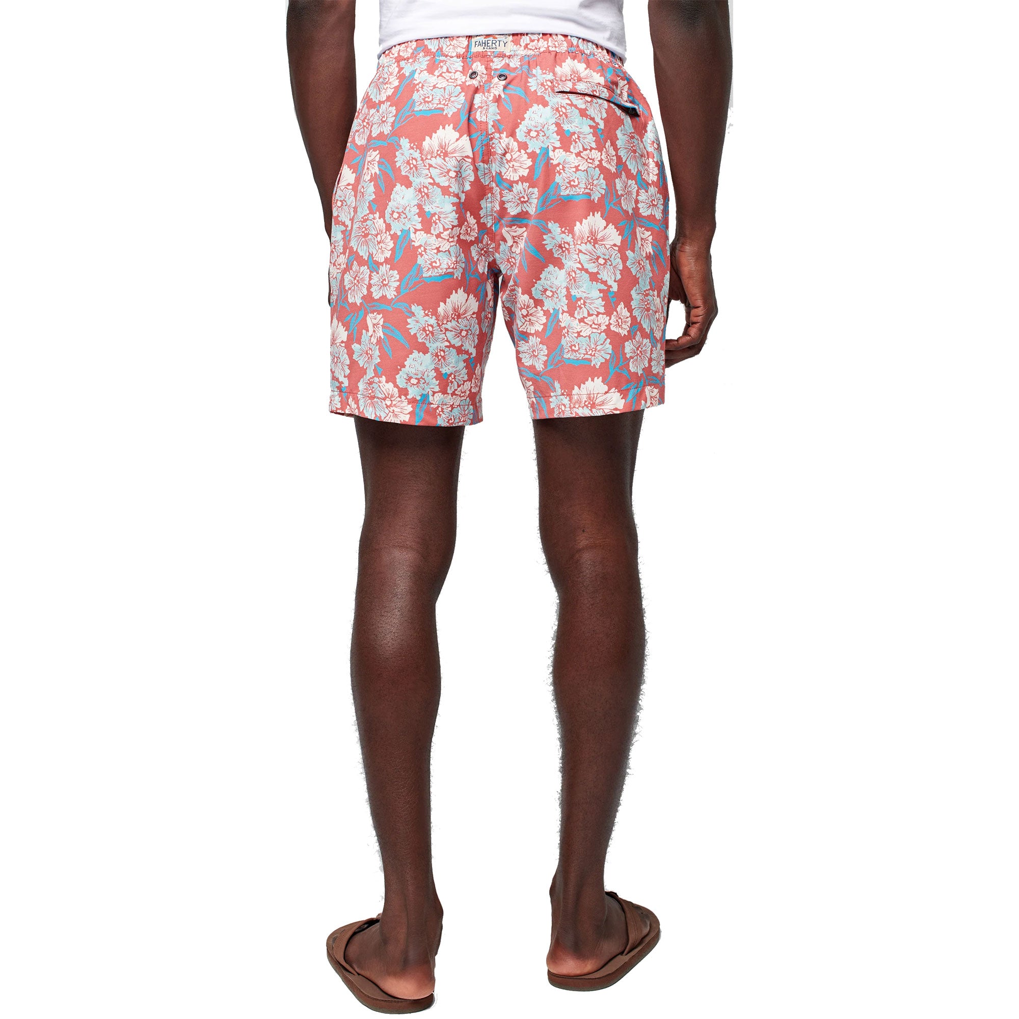 Faherty Beacon Trunk Men's Swimwear - Quick-Dry Comfortable Swim Shorts for Beach, Pool & Vacation | Stylish Swim Trunks for Men