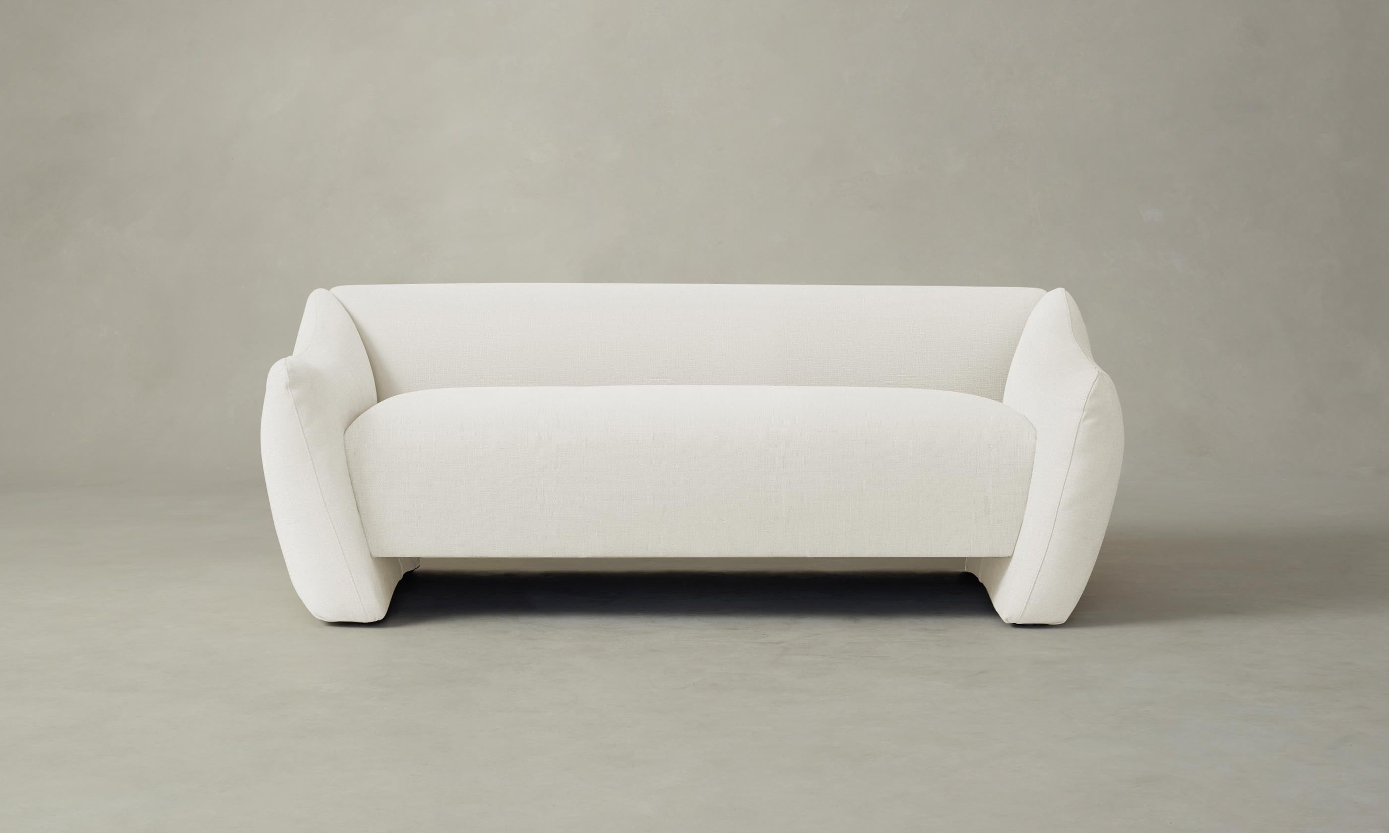 The Bond Settee - Premium Performance Linen Weave Fabric Sofa for Living Room, Lounge & Office | Durable & Stylish Modern Furniture for Home Decor