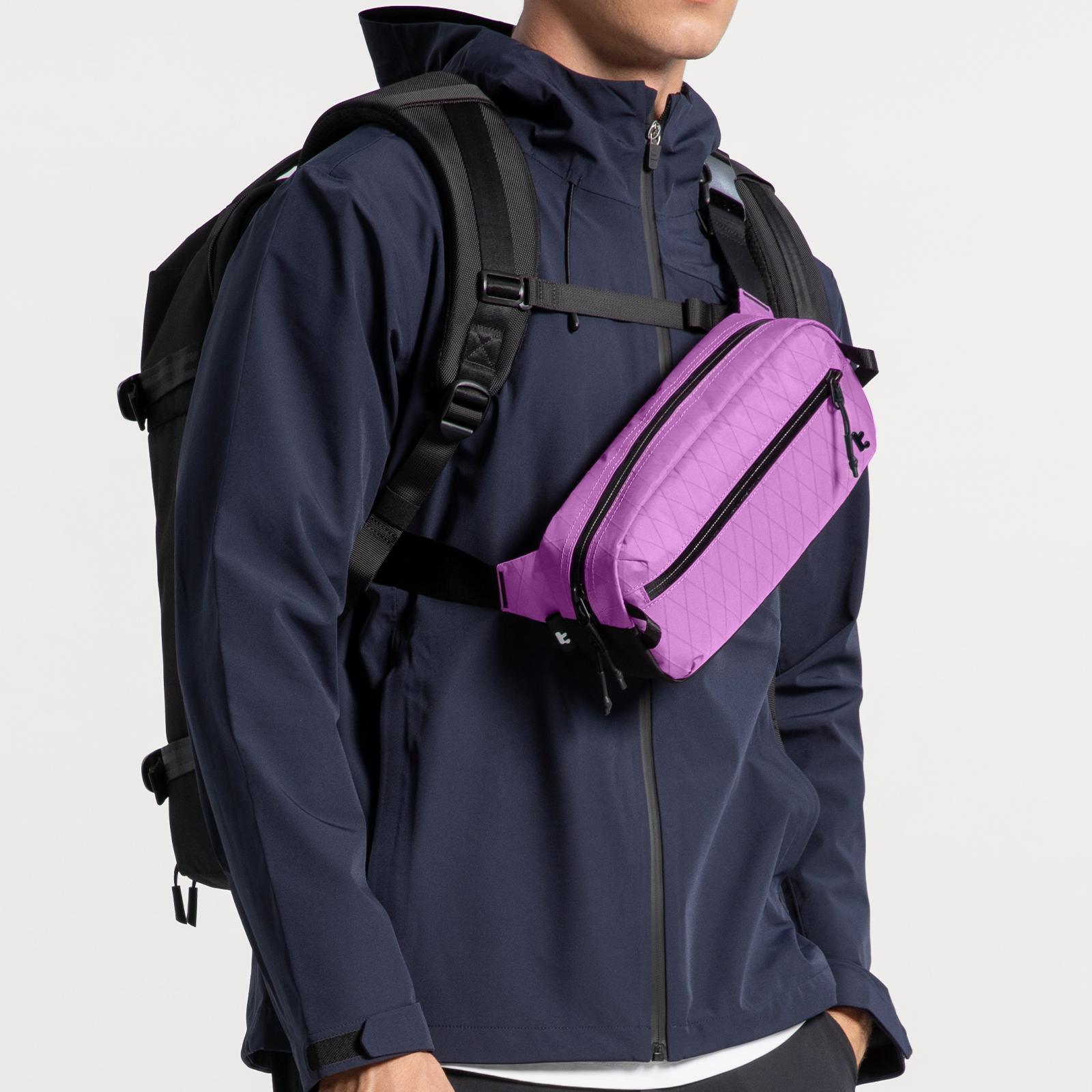 Aviator T35 X-Pac Chest Bag - Durable Crossbody Sling Pack for Outdoor Adventures, Travel & Hiking - Water-Resistant & Lightweight