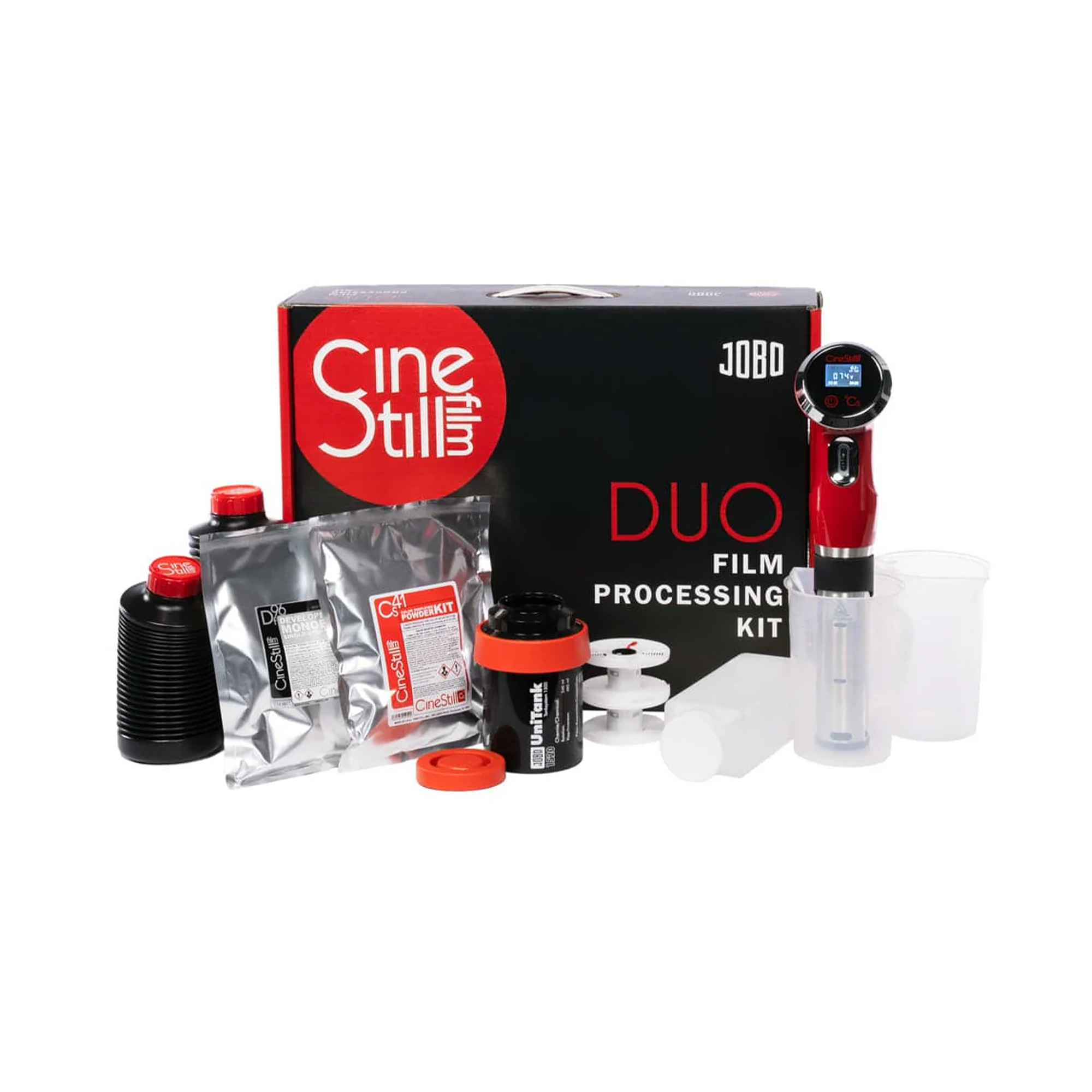 CineStill Film Jobo Duo Color & Black & White Film Processing Kit for 35mm & 120 Film - Perfect for Home Darkroom Development & Professional Photography