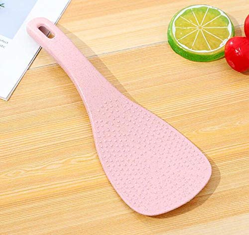 WOIWO 3-Piece Creative Kitchen Rice Spoon Set - Non-Stick Cooking Spoon & Rice Spatula for Rice Cooker - Perfect for Meal Prep, Cooking, and Serving Rice Dishes